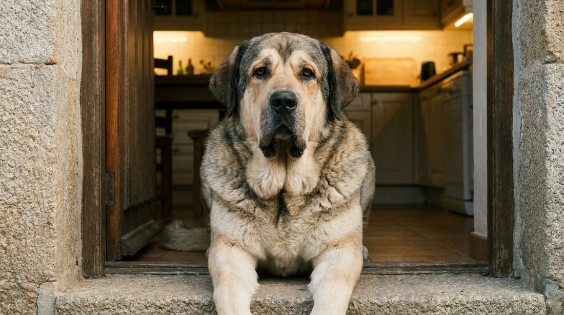 Large powerful Spanish Mastiff — why giant breeds are not for everyone