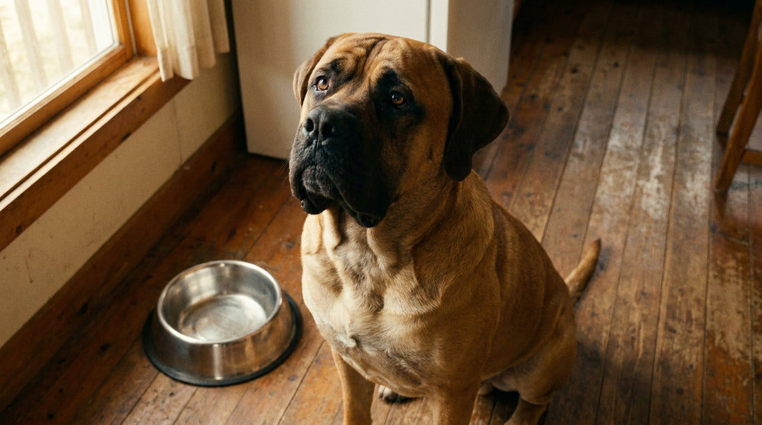 Mastiff dog — giant breed heart health and nutrition