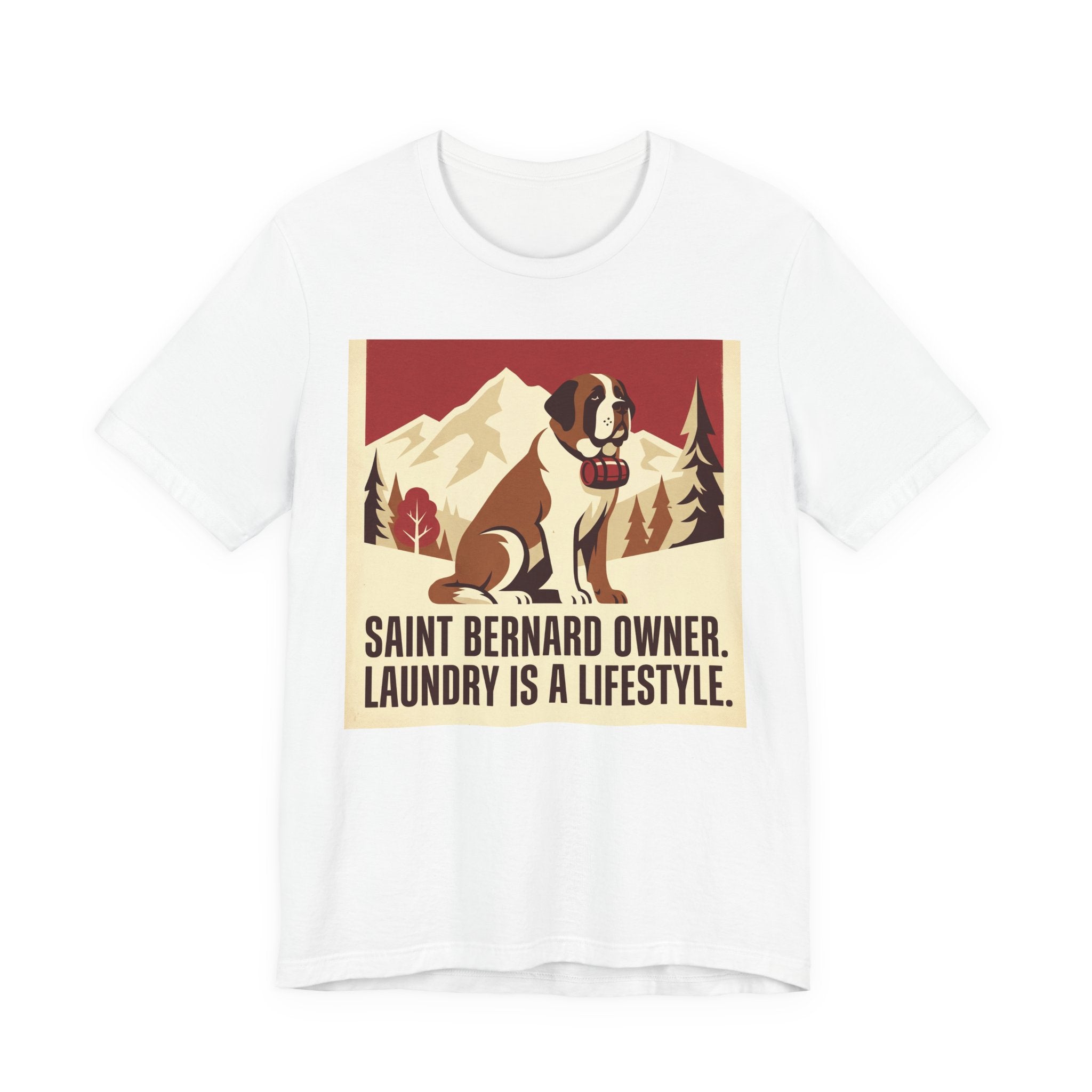 Saint Bernard T-Shirt — Laundry Is A Lifestyle Vintage Print
