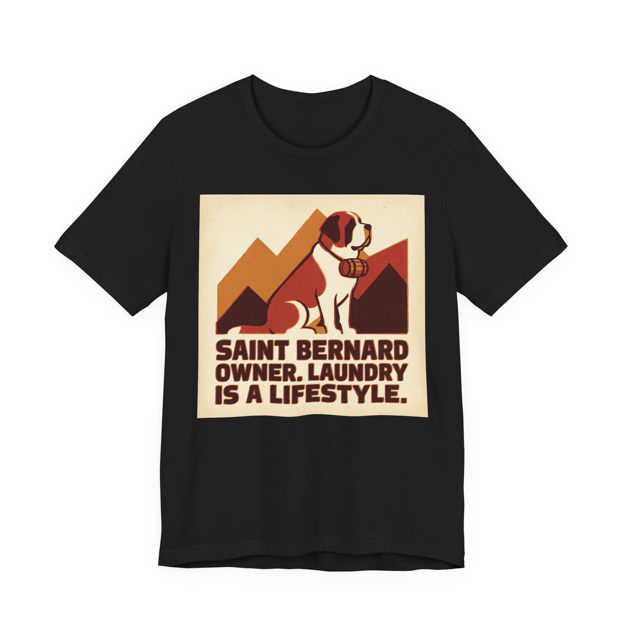 Saint Bernard T-Shirt — Laundry Is A Lifestyle Vintage Print