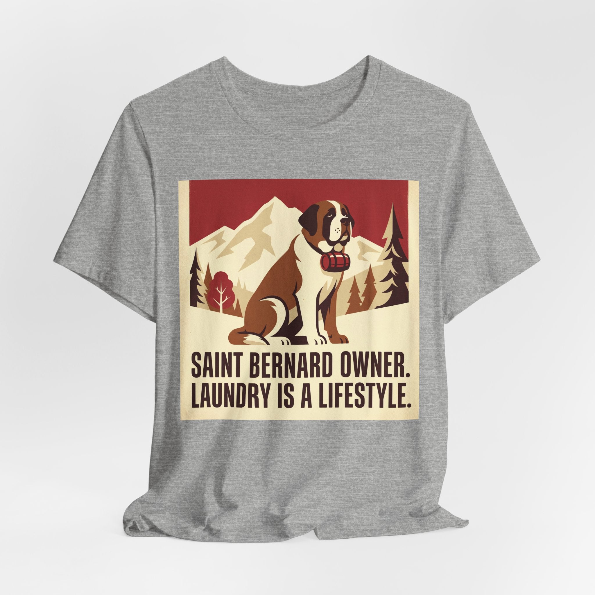 Saint Bernard T-Shirt — Laundry Is A Lifestyle Vintage Print