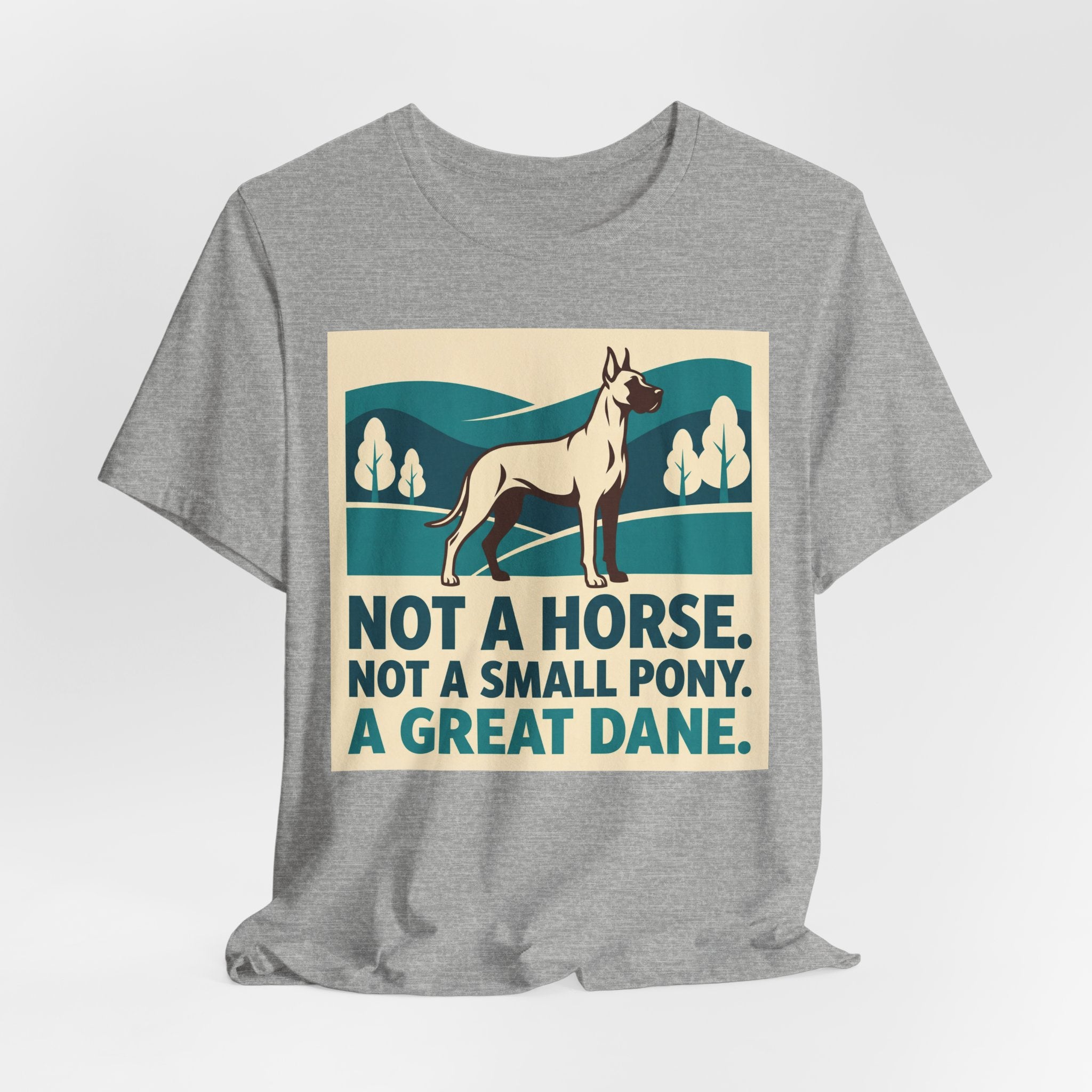 Great Dane Vintage Retro Art T-Shirt | Funny Dog Lover Gift