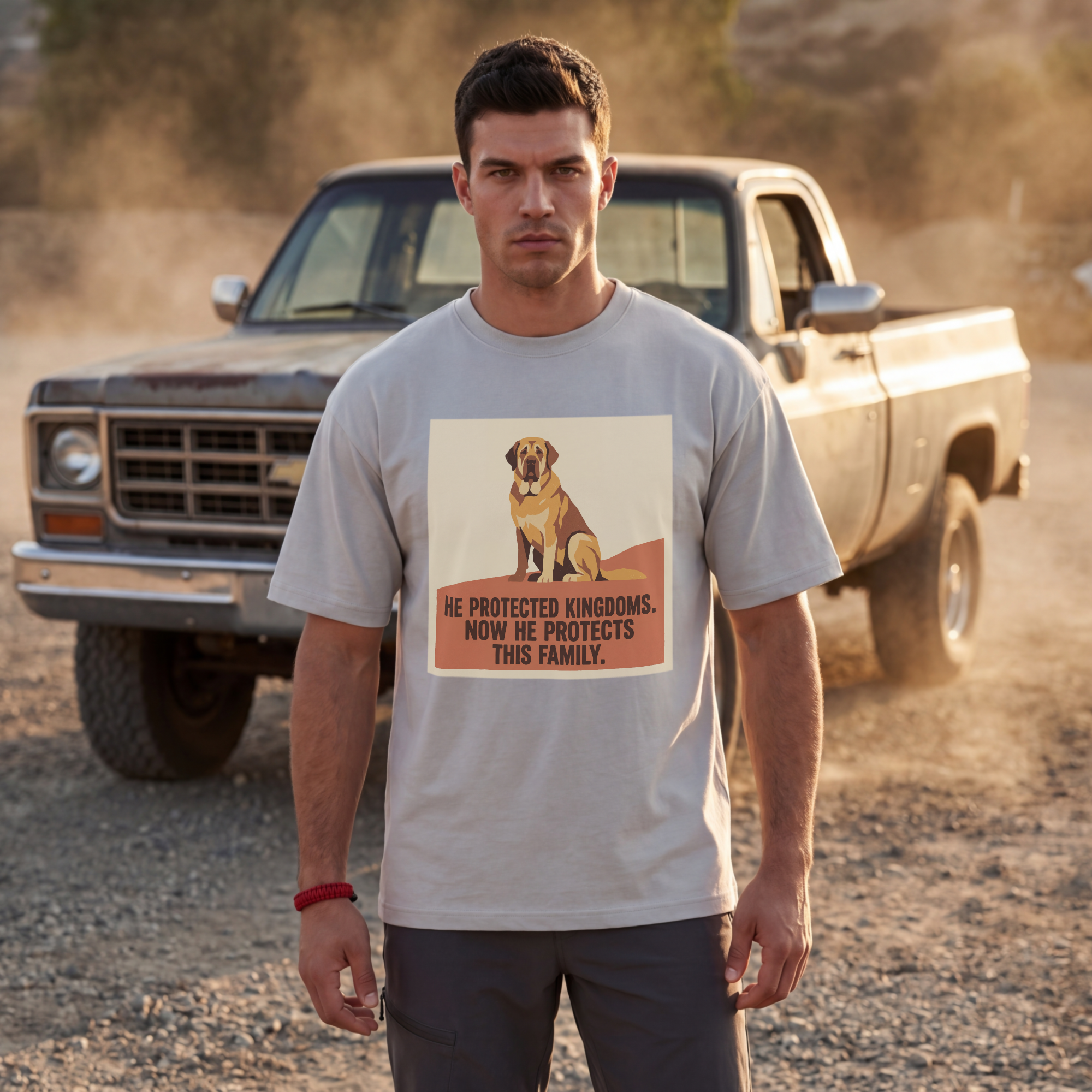 Spanish Mastiff T-Shirt — He Protected Kingdoms Vintage Print