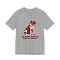 Mastiff Low Poly T-Shirt — Crimson & Cream Geometric Art Print