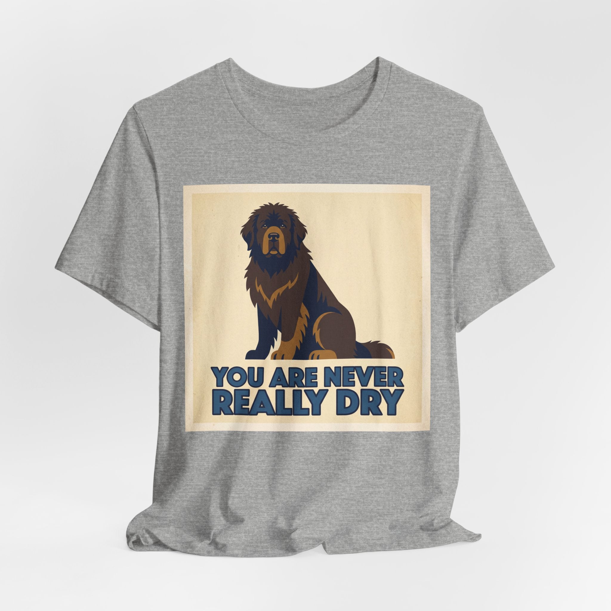 Newfoundland T-Shirt — You Are Never Really Dry Vintage Print