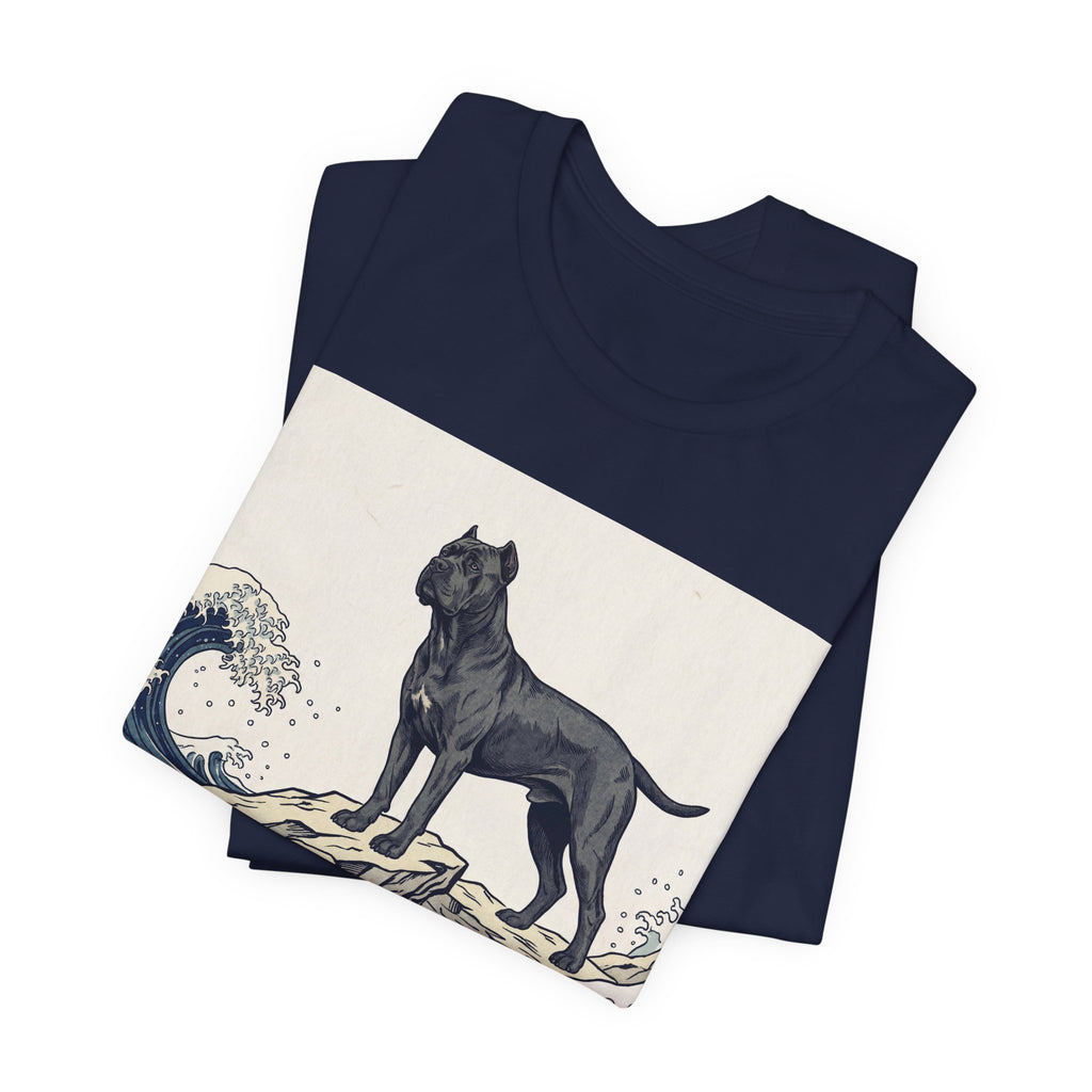 Hokusai Style Cane Corso T-Shirt — Great Wave Art Print
