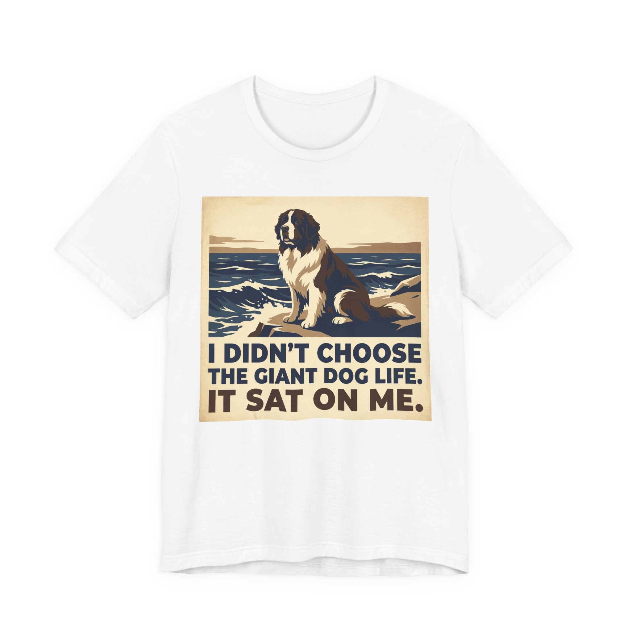 Newfoundland Vintage Retro Art T-Shirt | Ocean Wave Poster Style