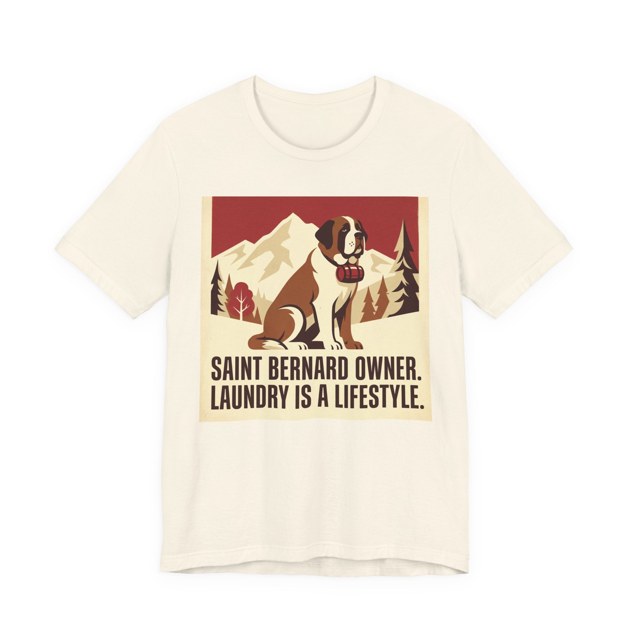 Saint Bernard T-Shirt — Laundry Is A Lifestyle Vintage Print