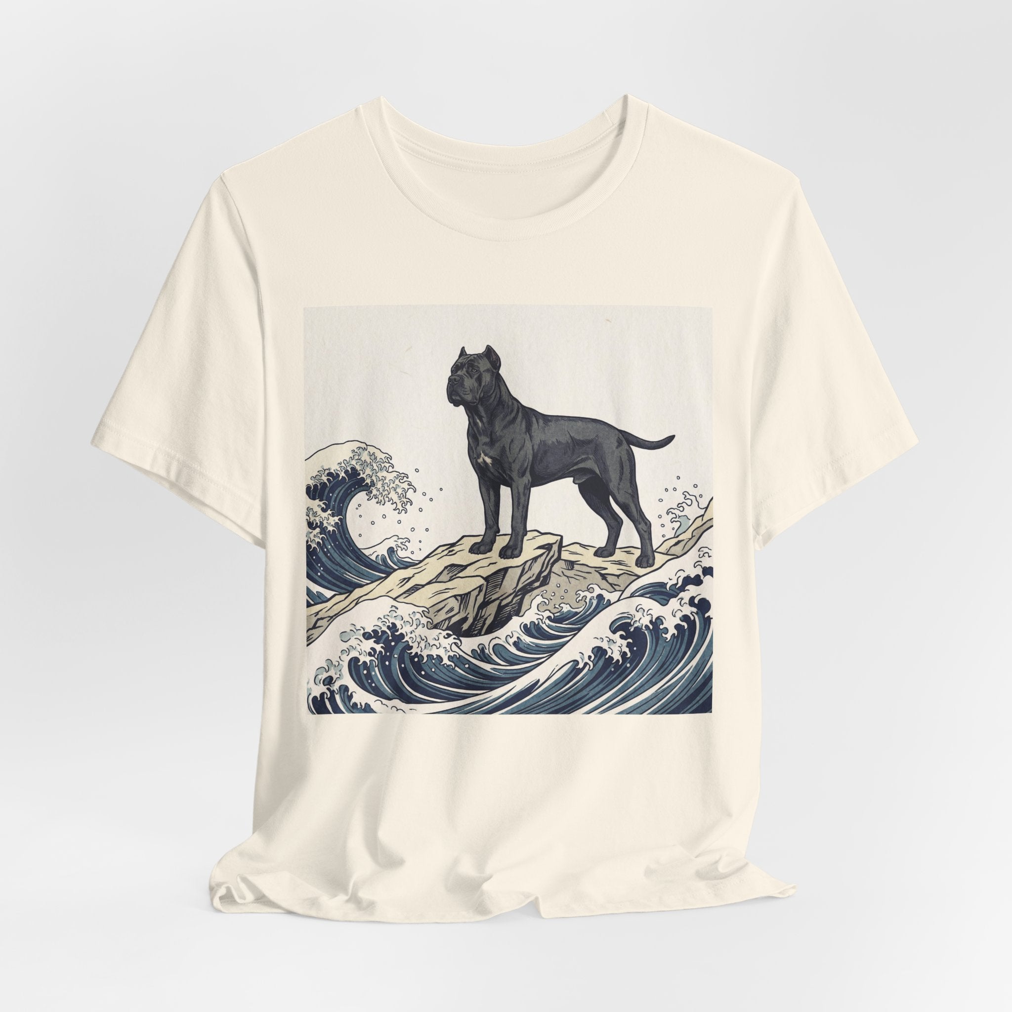 Hokusai Style Cane Corso T-Shirt — Great Wave Art Print