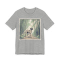 Hiroshige Style Great Dane T-Shirt — Bamboo Forest Art Print