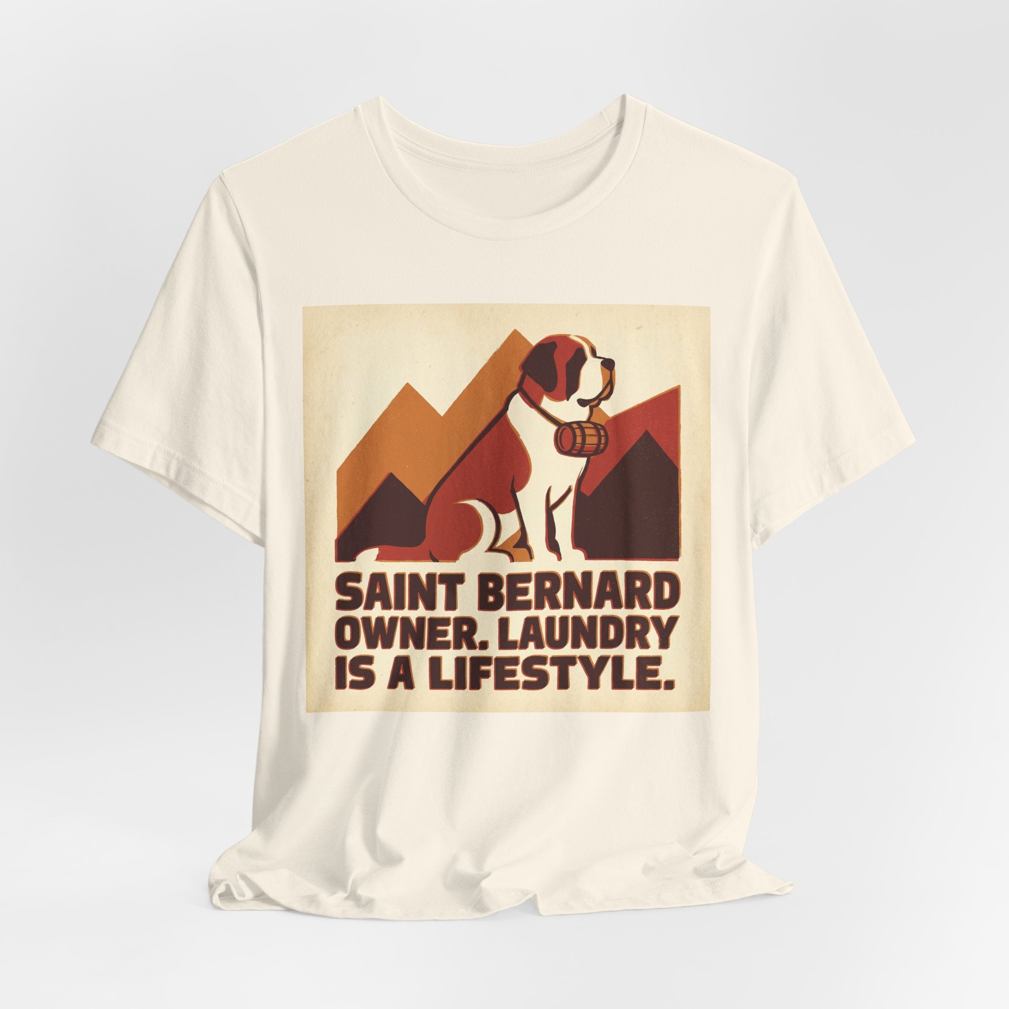 Saint Bernard T-Shirt — Laundry Is A Lifestyle Vintage Print