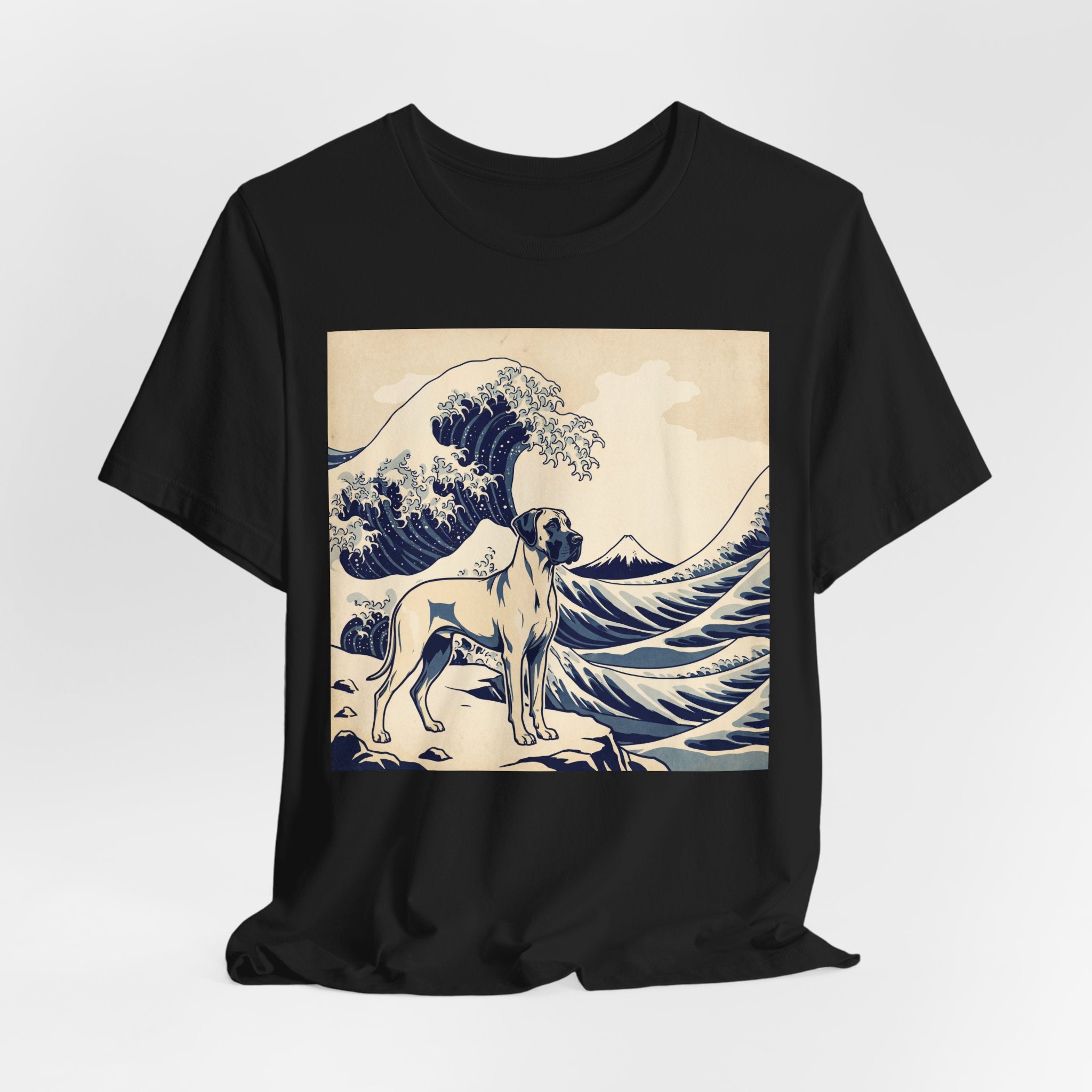 Hokusai Style Great Dane T-Shirt — Great Wave Art Print