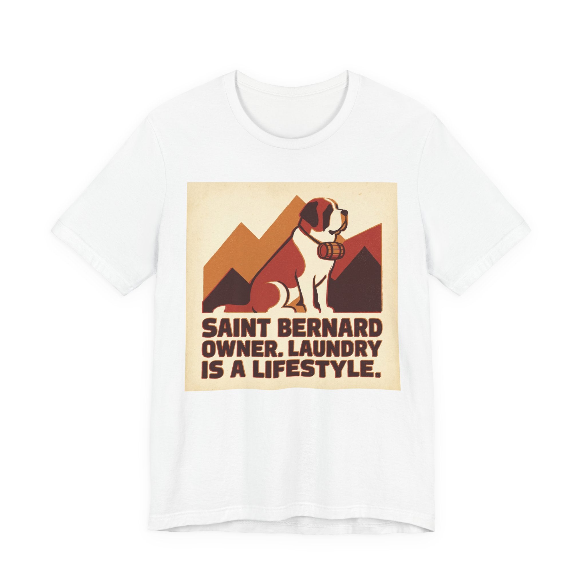 Saint Bernard T-Shirt — Laundry Is A Lifestyle Vintage Print