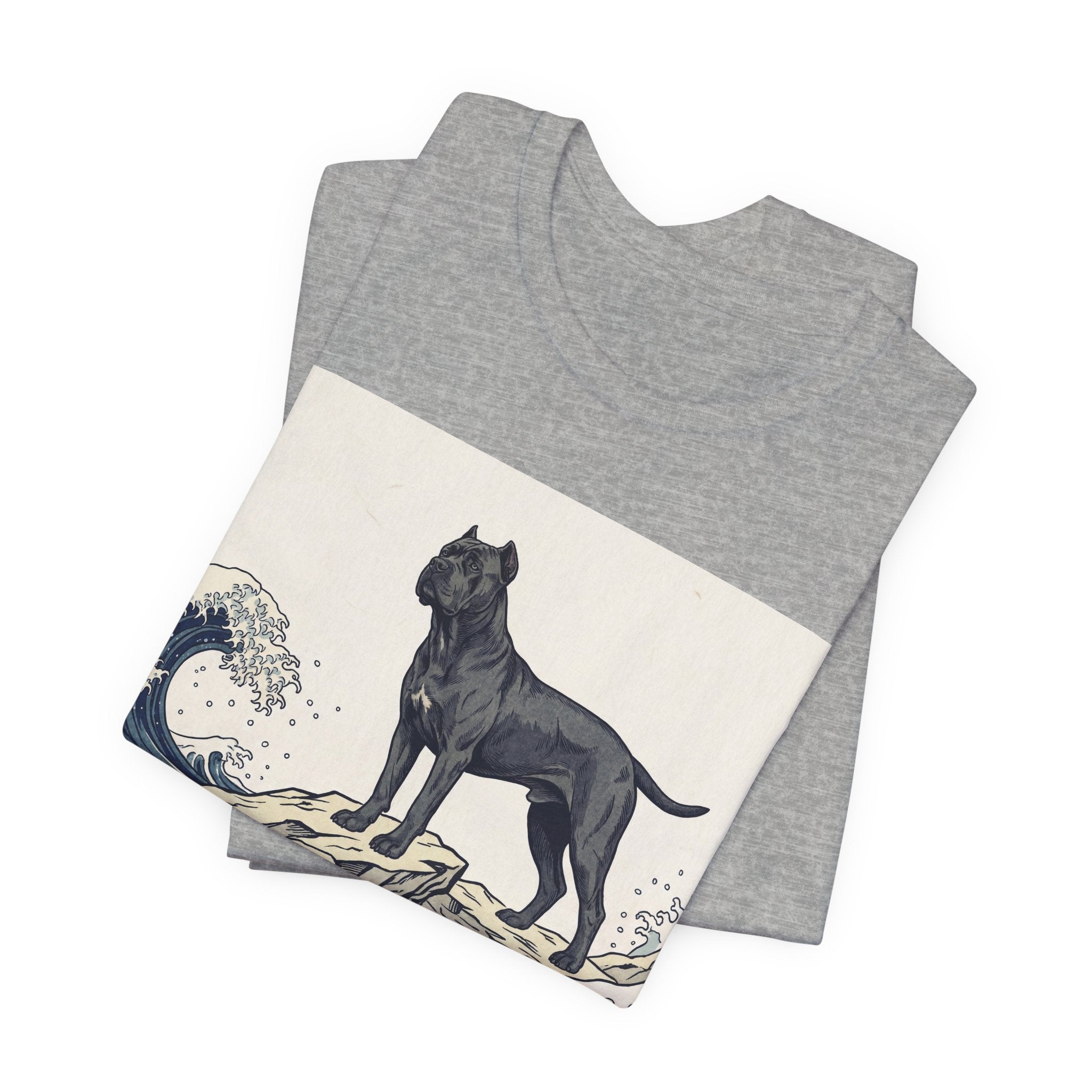 Hokusai Style Cane Corso T-Shirt — Great Wave Art Print