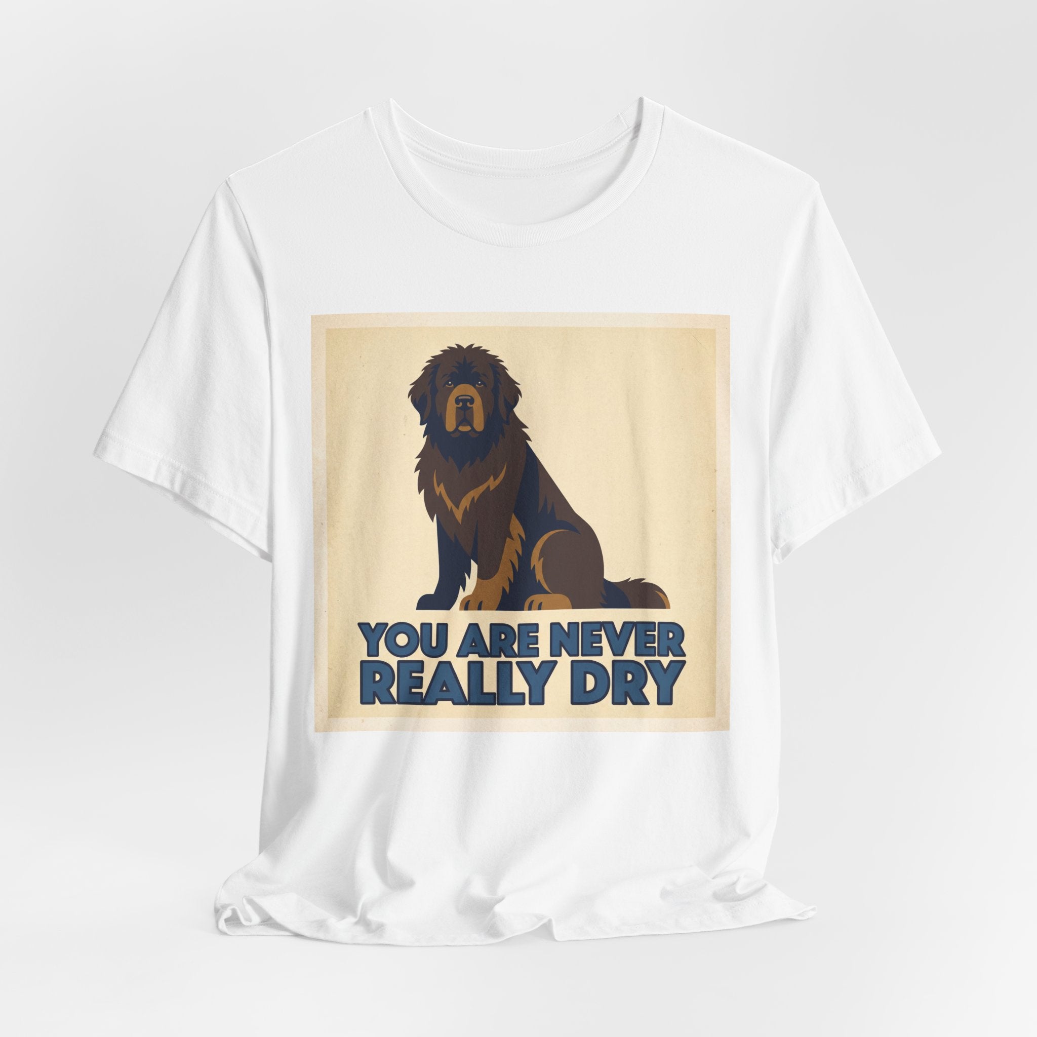 Newfoundland T-Shirt — You Are Never Really Dry Vintage Print