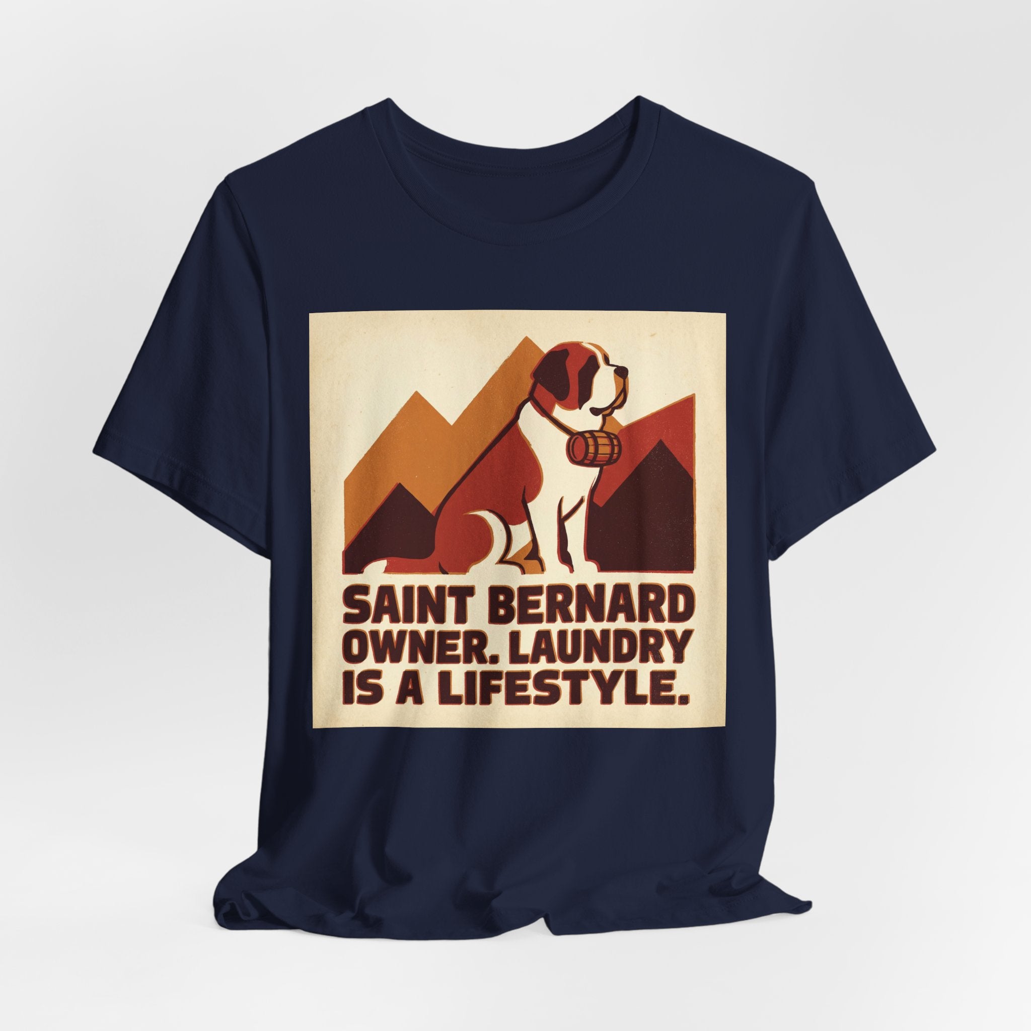Saint Bernard T-Shirt — Laundry Is A Lifestyle Vintage Print