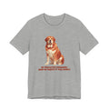 Spanish Mastiff Low Poly T-Shirt — Amber Geometric Art Print