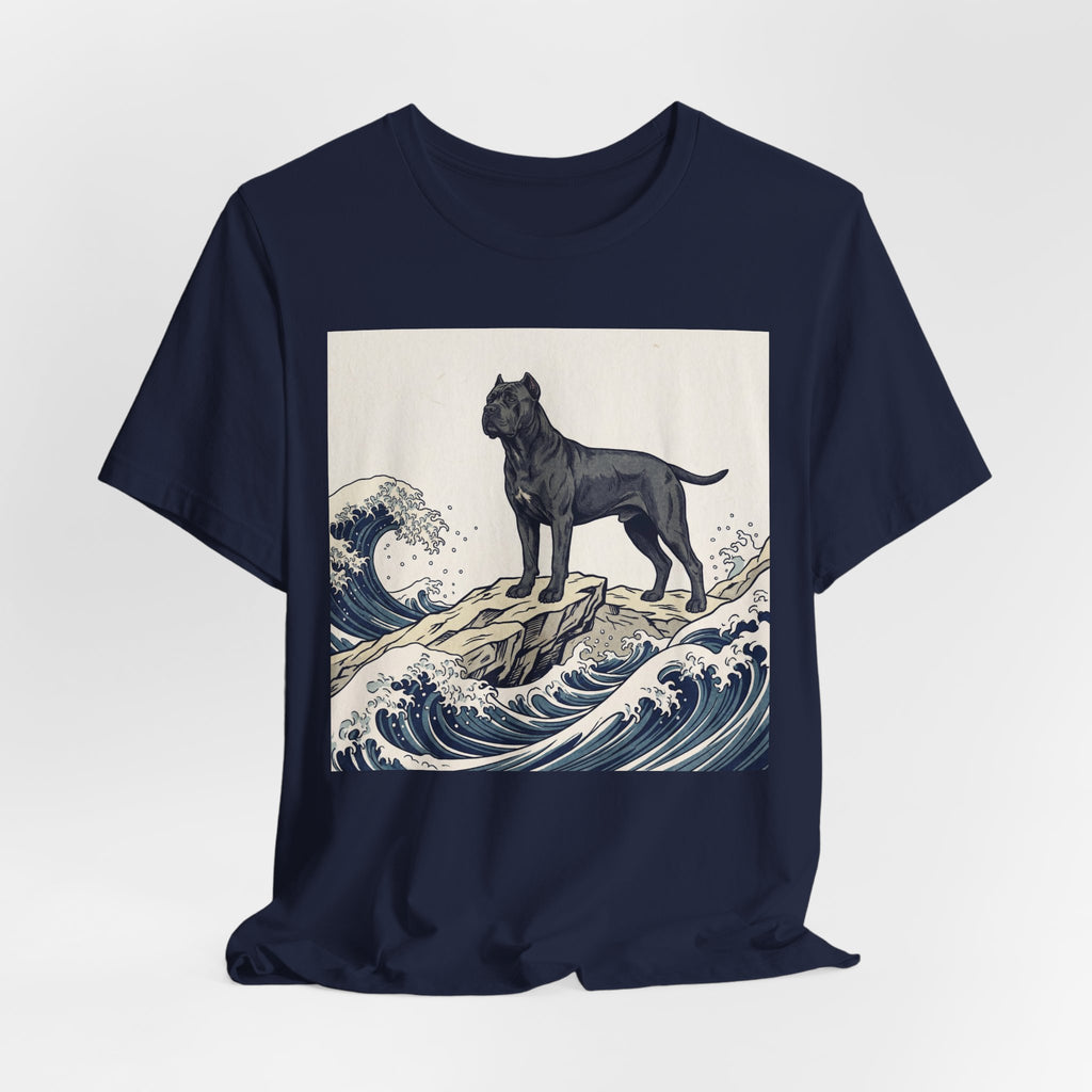 Hokusai Style Cane Corso T-Shirt — Great Wave Art Print