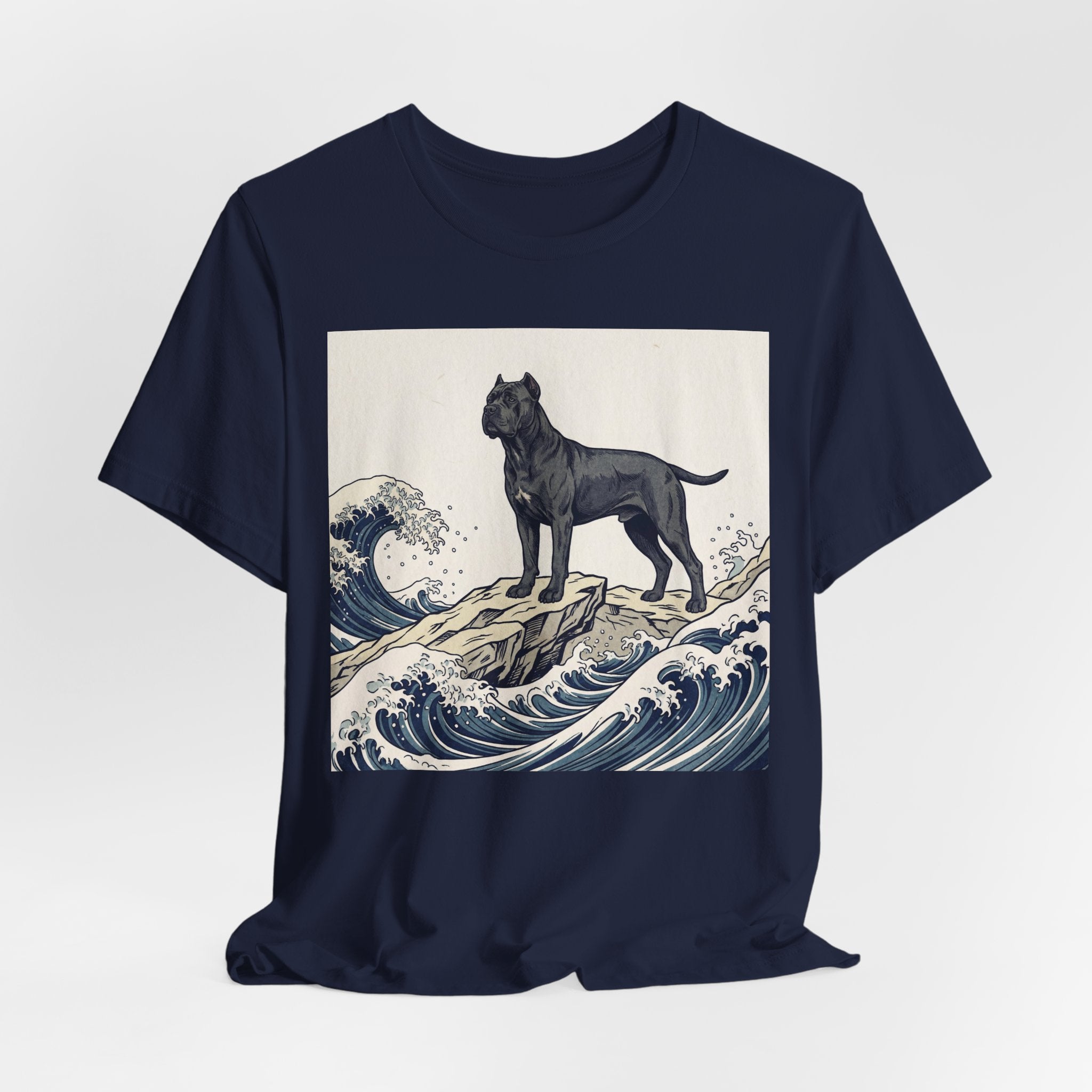 Hokusai Style Cane Corso T-Shirt — Great Wave Art Print