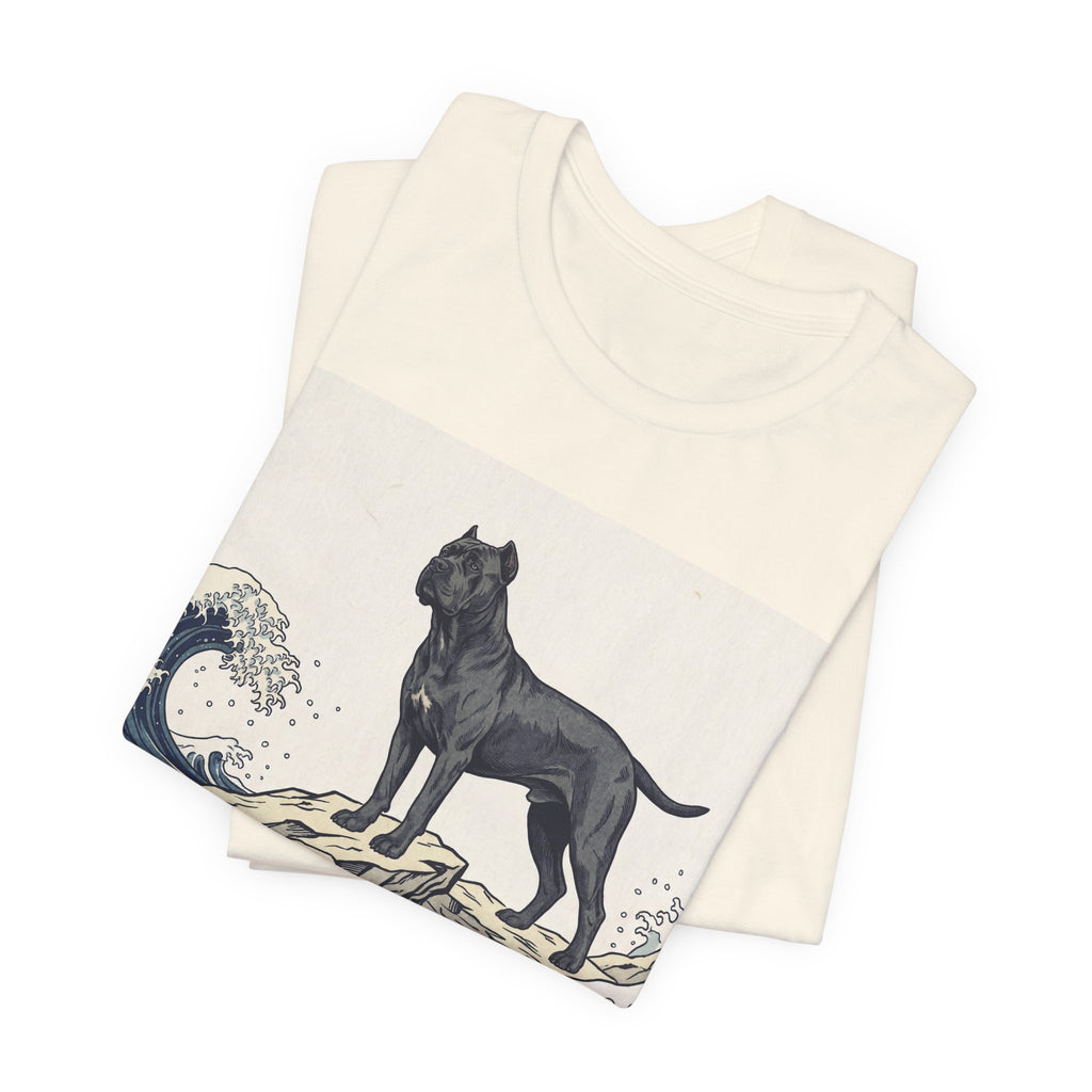 Hokusai Style Cane Corso T-Shirt — Great Wave Art Print