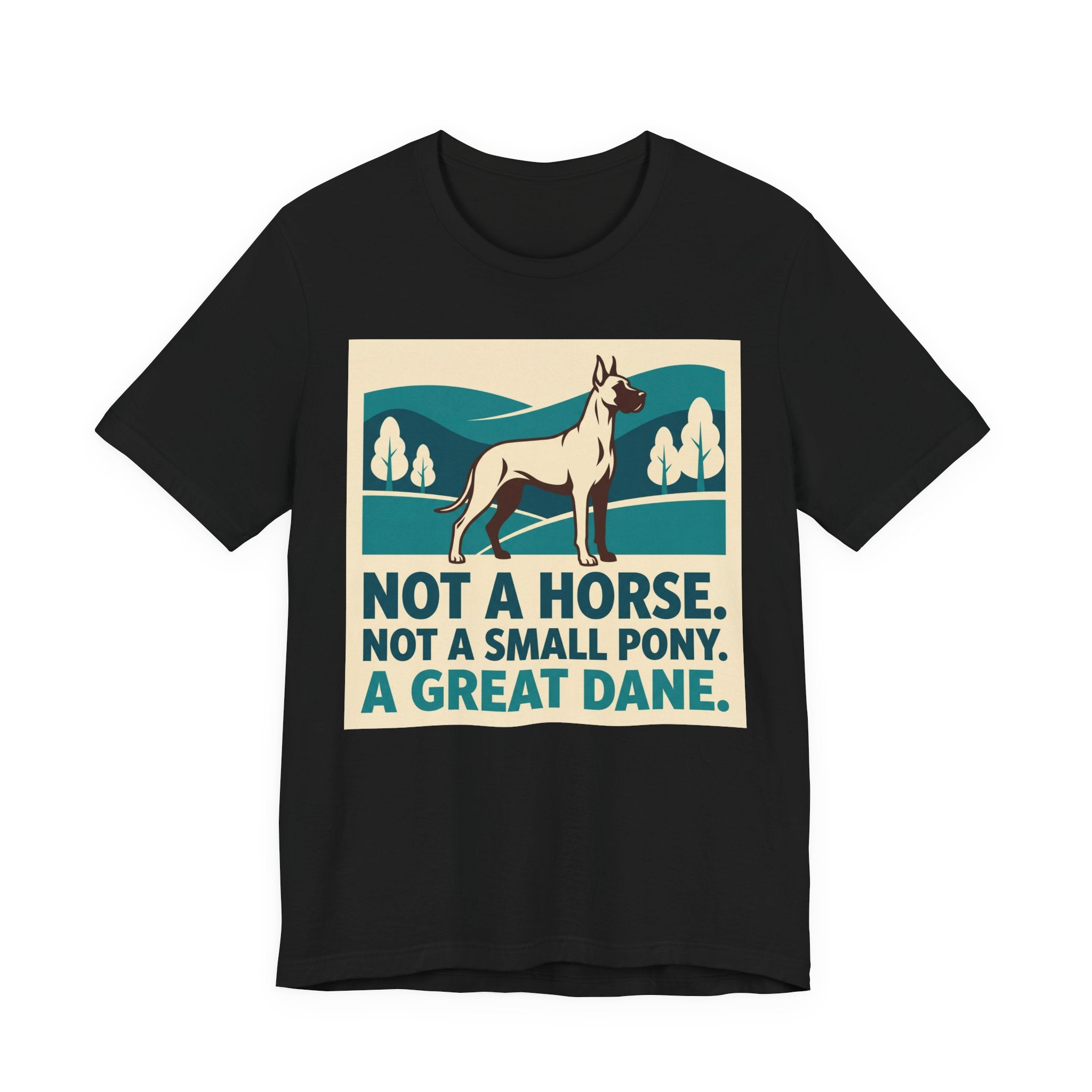Great Dane Vintage Retro Art T-Shirt | Funny Dog Lover Gift