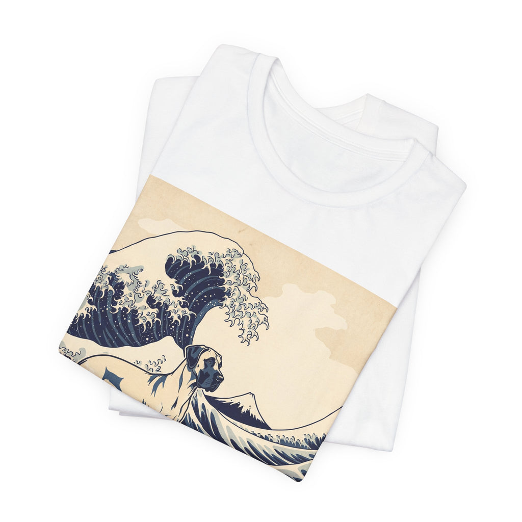 Hokusai Style Great Dane T-Shirt — Great Wave Art Print
