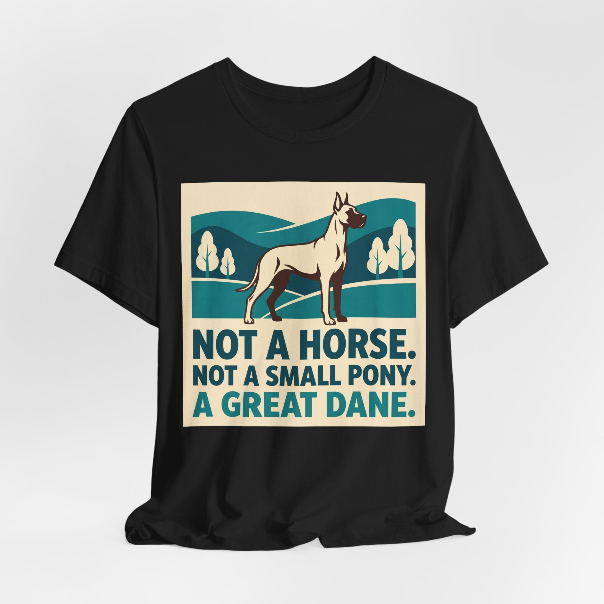 Great Dane Vintage Retro Art T-Shirt | Funny Dog Lover Gift