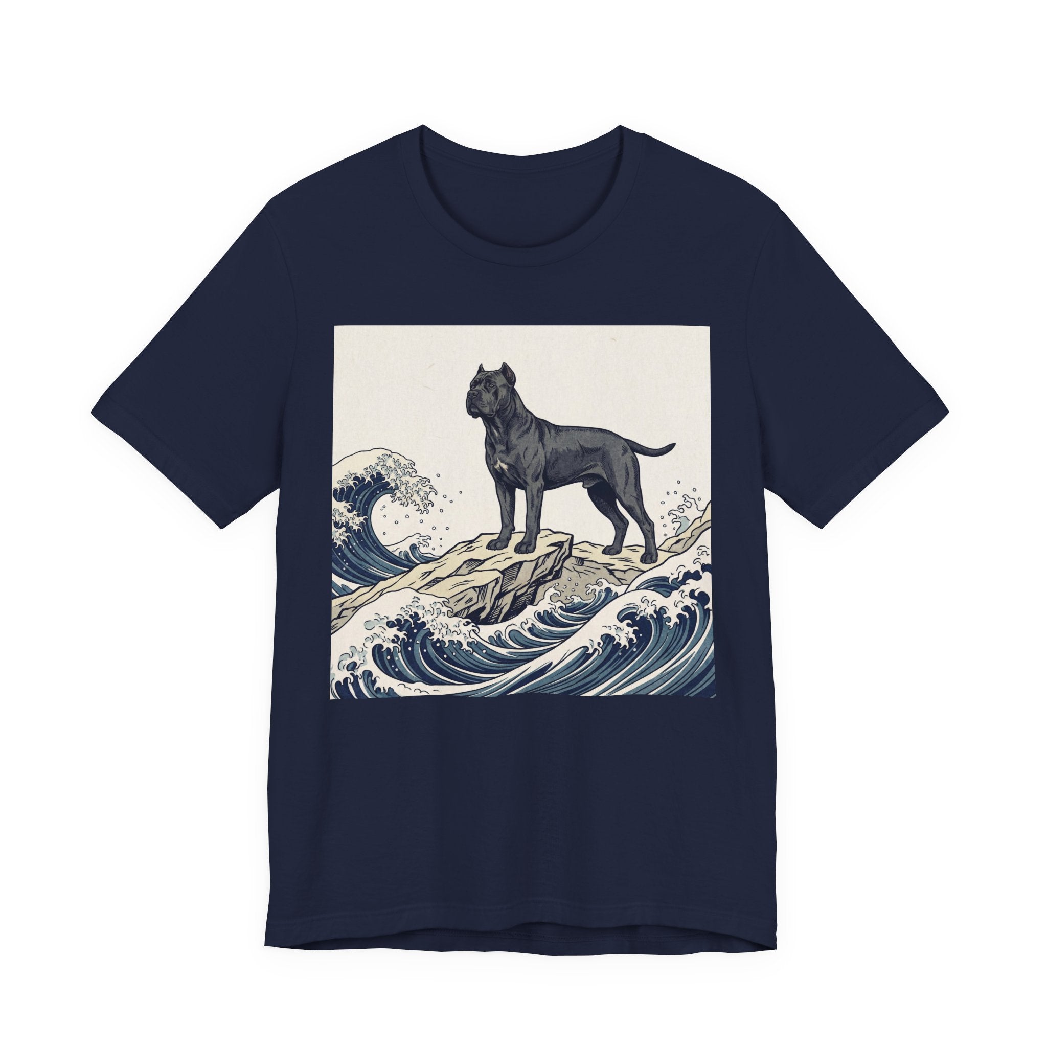 Hokusai Style Cane Corso T-Shirt — Great Wave Art Print