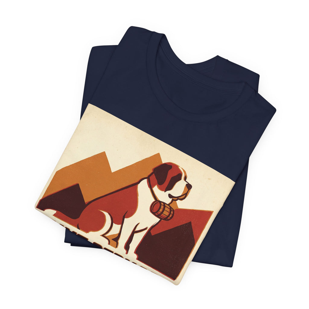 Saint Bernard T-Shirt — Laundry Is A Lifestyle Vintage Print
