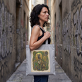 Klimt Style Cane Corso Tote Bag – Jeweled Mosaic Art Print