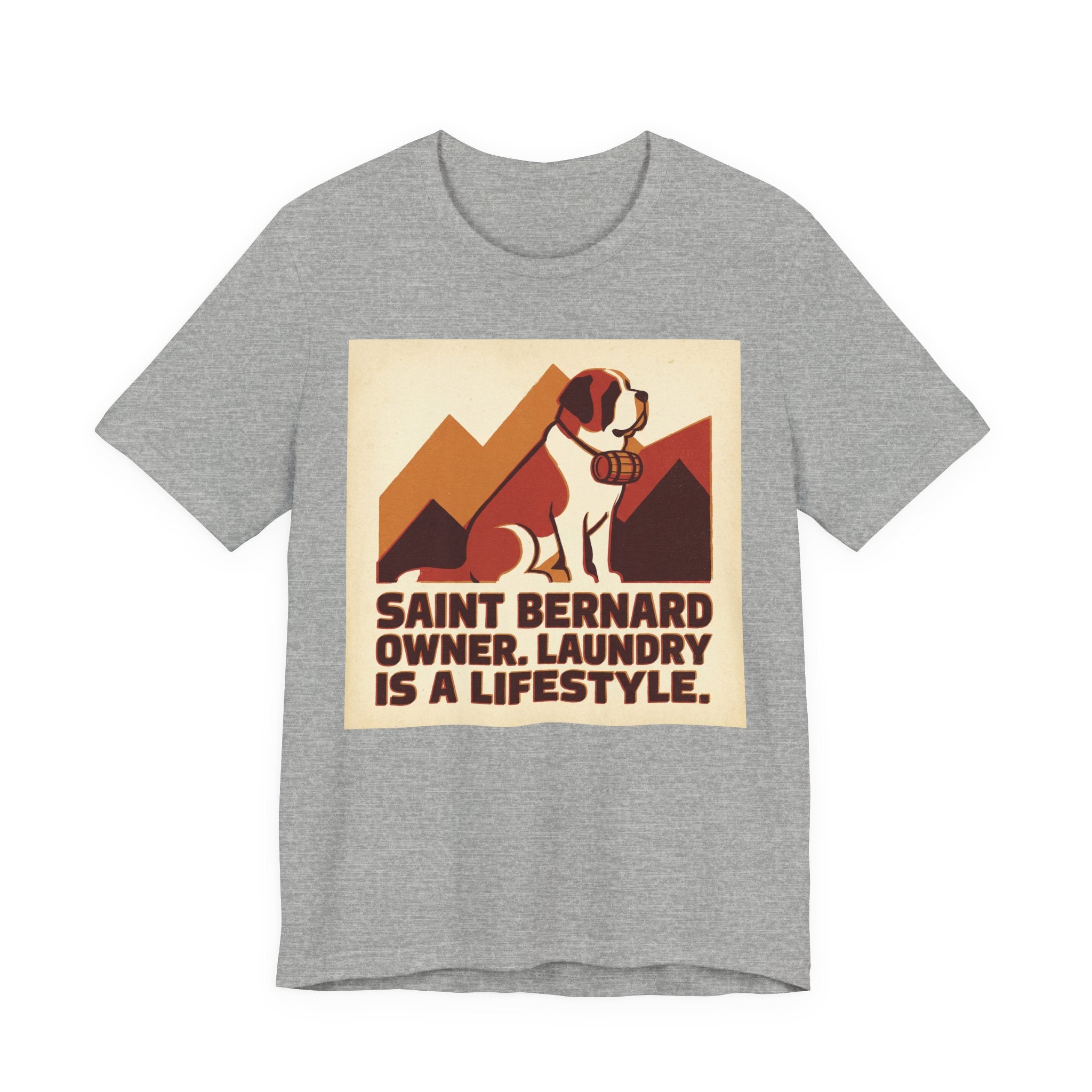 Saint Bernard T-Shirt — Laundry Is A Lifestyle Vintage Print