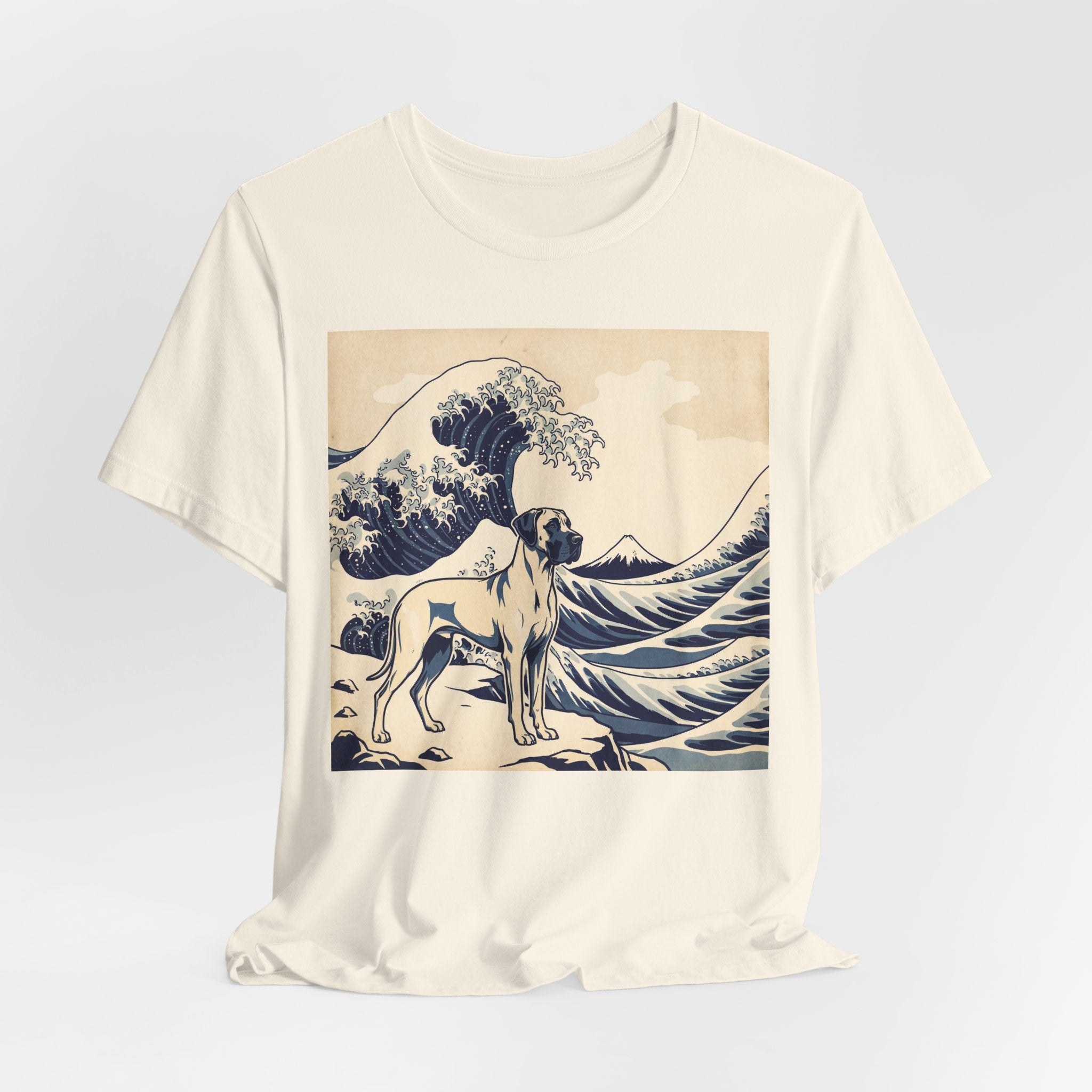 Hokusai Style Great Dane T-Shirt — Great Wave Art Print
