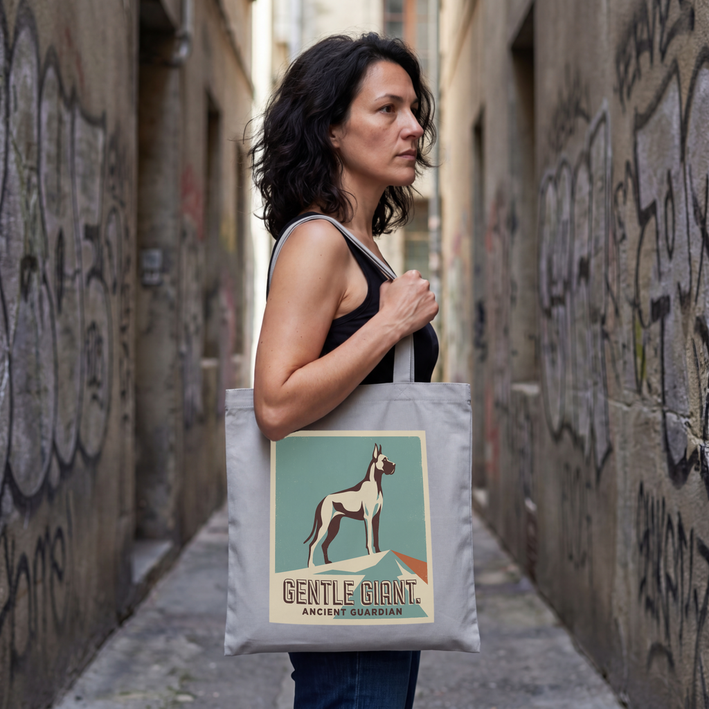Great Dane Tote Bag – Gentle Giant Vintage Print