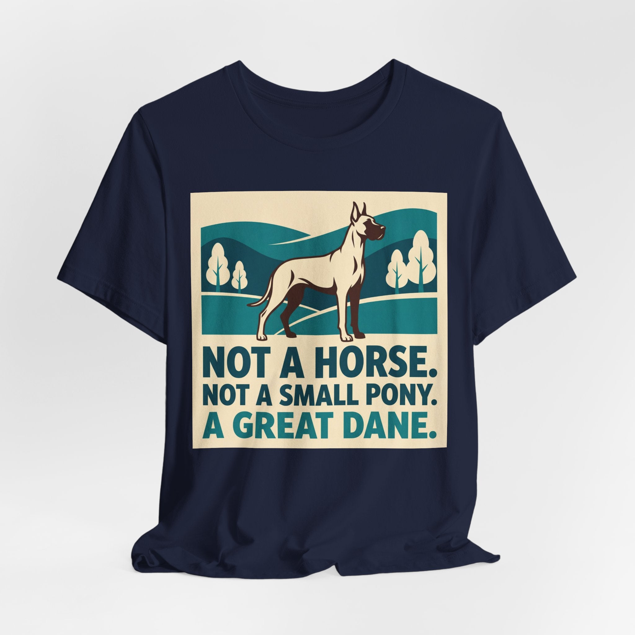 Great Dane Vintage Retro Art T-Shirt | Funny Dog Lover Gift
