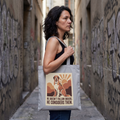 Saint Bernard Tote Bag – He Doesn't Follow Orders Vintage Print