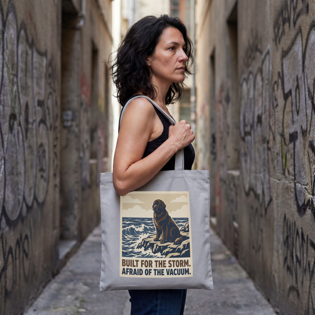 Newfoundland Tote Bag – Built for the Storm Vintage Print