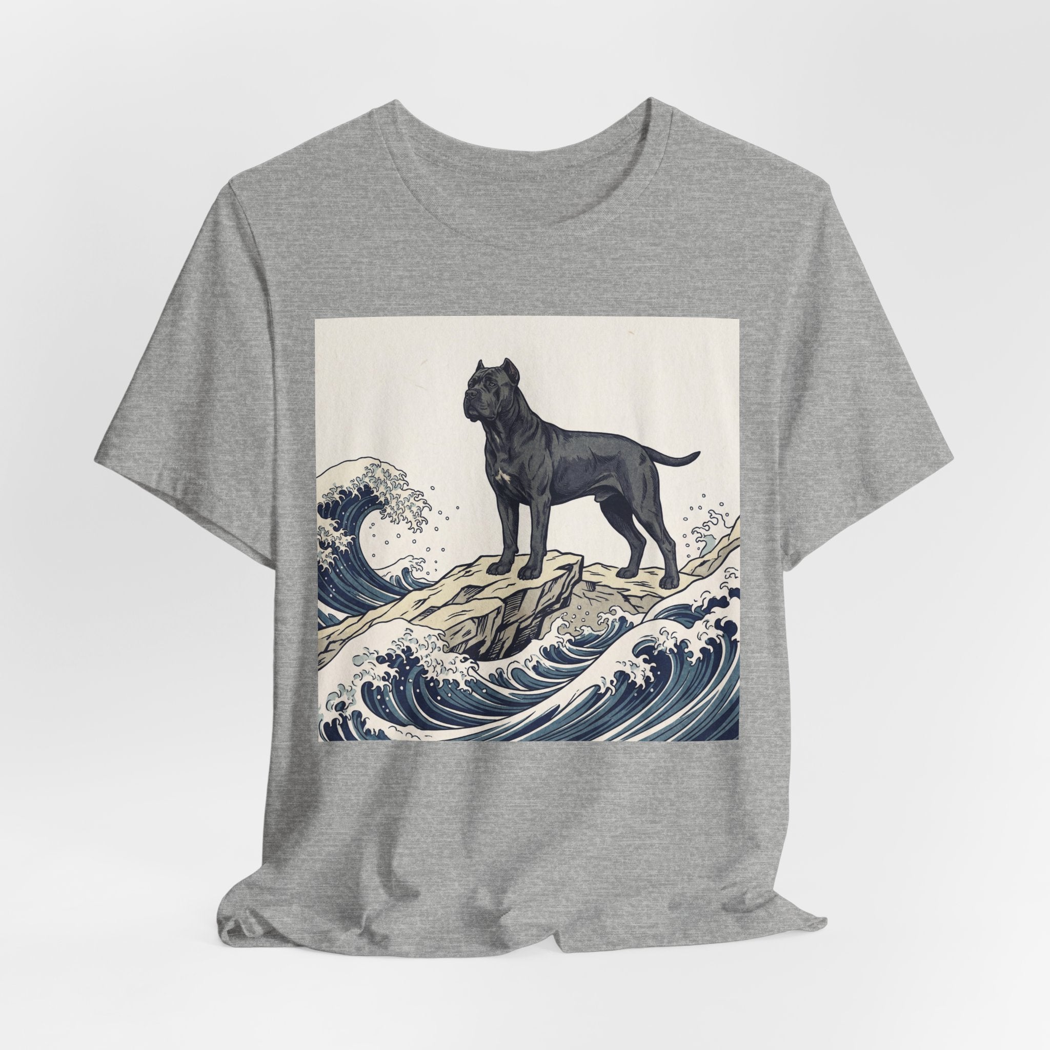 Hokusai Style Cane Corso T-Shirt — Great Wave Art Print