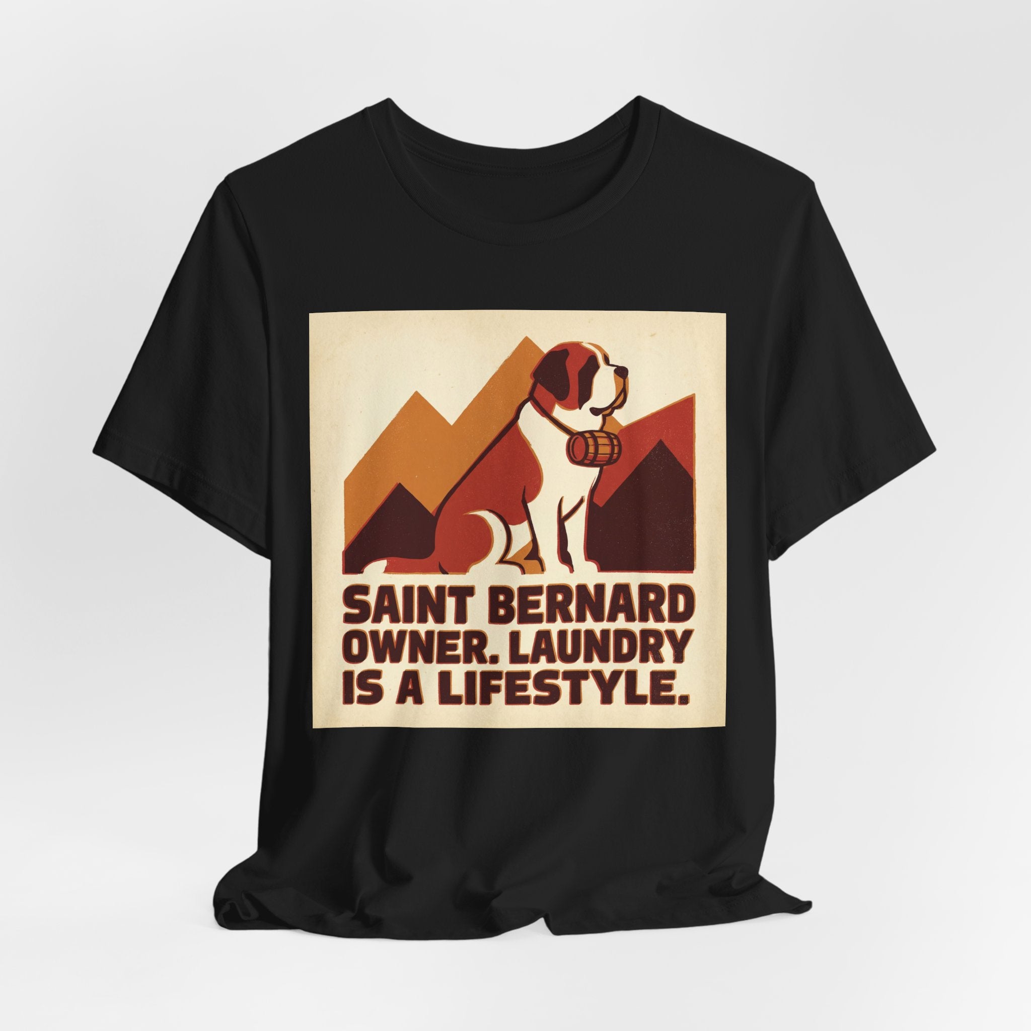 Saint Bernard T-Shirt — Laundry Is A Lifestyle Vintage Print