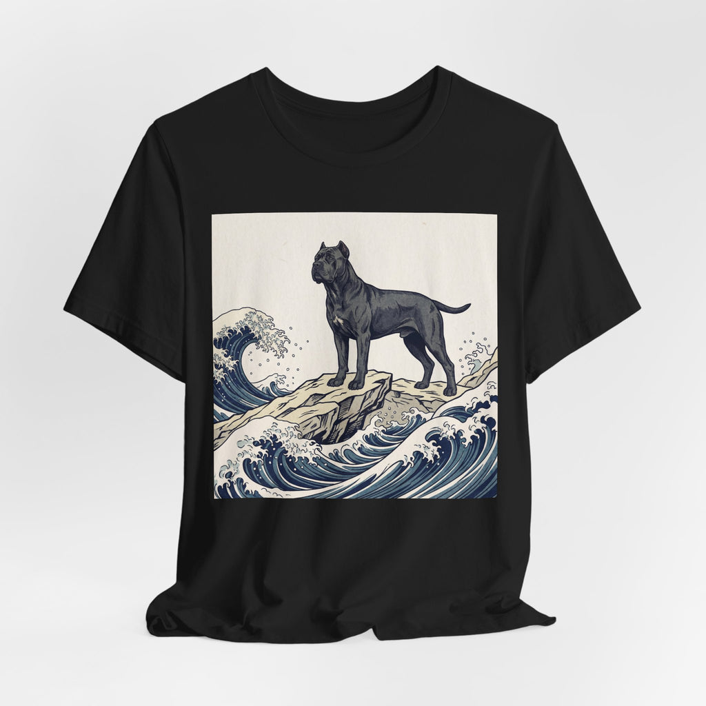 Hokusai Style Cane Corso T-Shirt — Great Wave Art Print