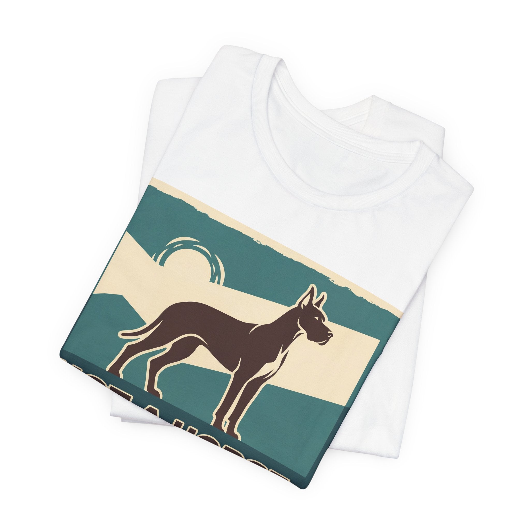 Great Dane T-Shirt — Not A Horse. Not A Small Pony. Vintage Print
