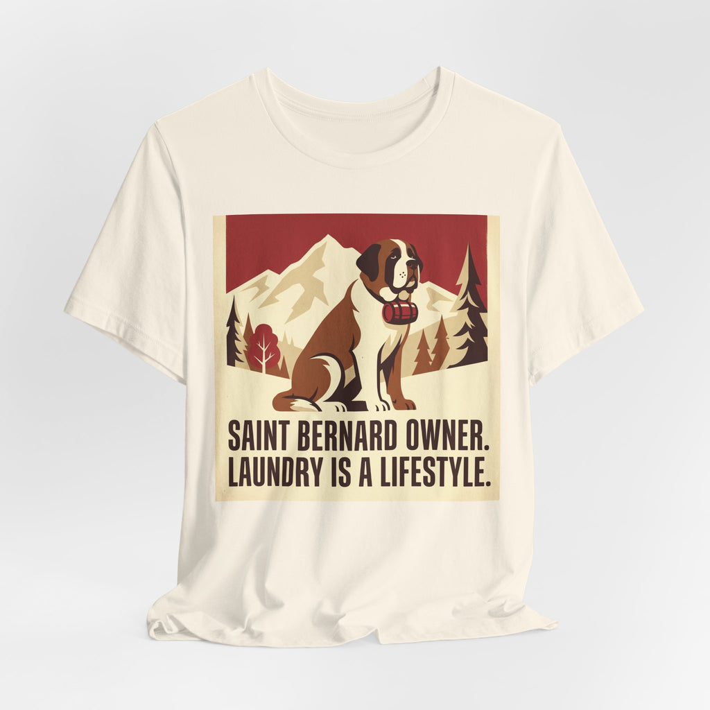 Saint Bernard T-Shirt — Laundry Is A Lifestyle Vintage Print