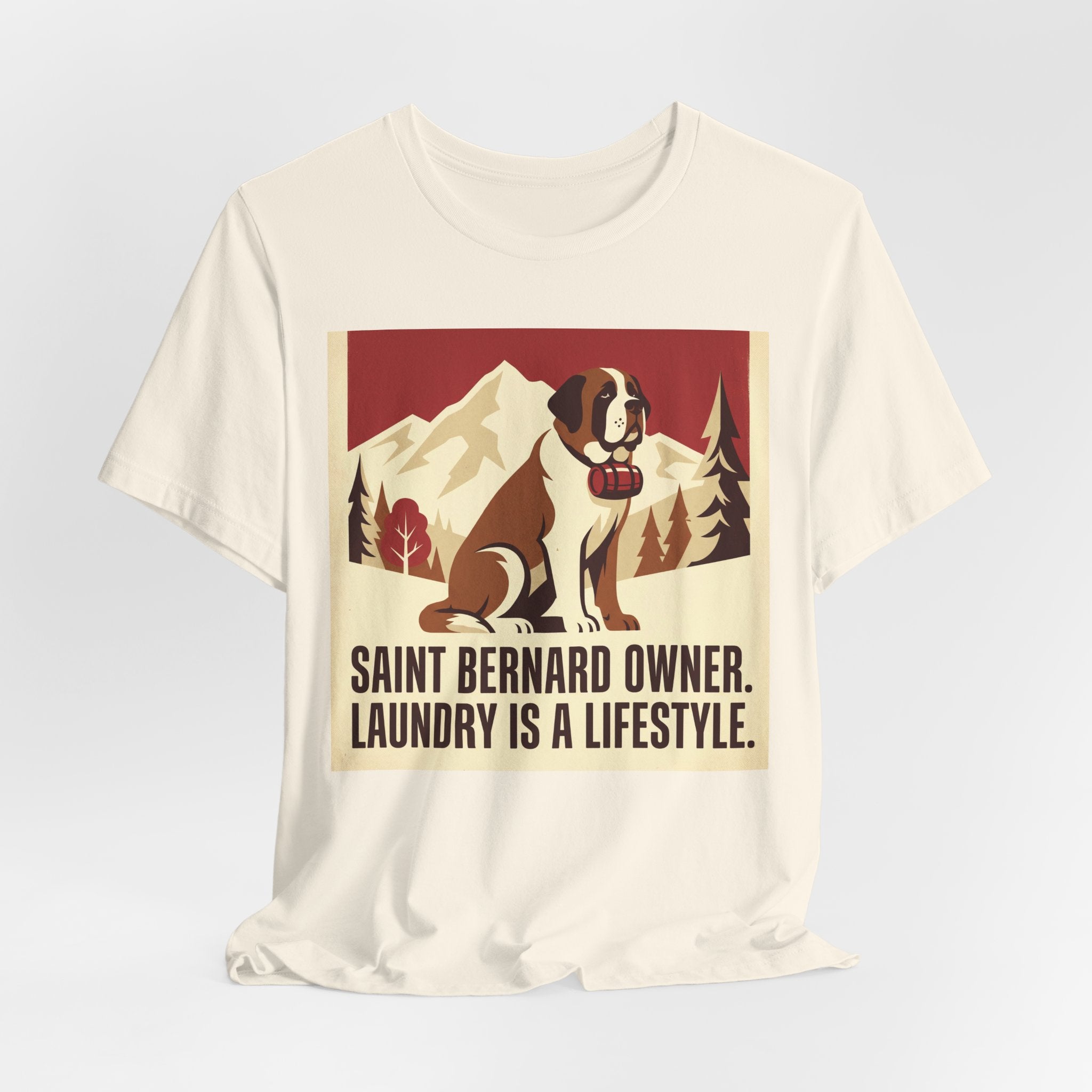 Saint Bernard T-Shirt — Laundry Is A Lifestyle Vintage Print