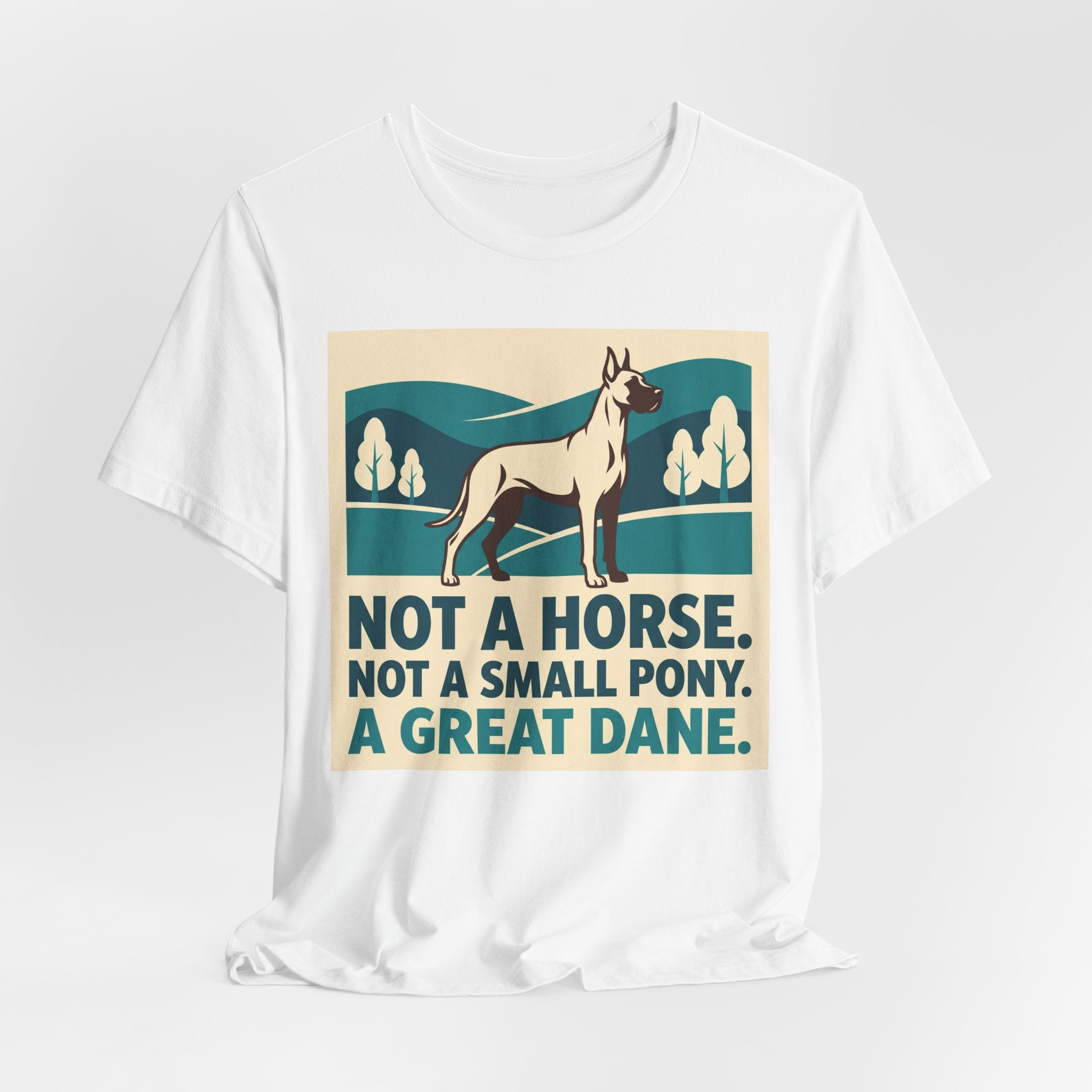 Great Dane Vintage Retro Art T-Shirt | Funny Dog Lover Gift