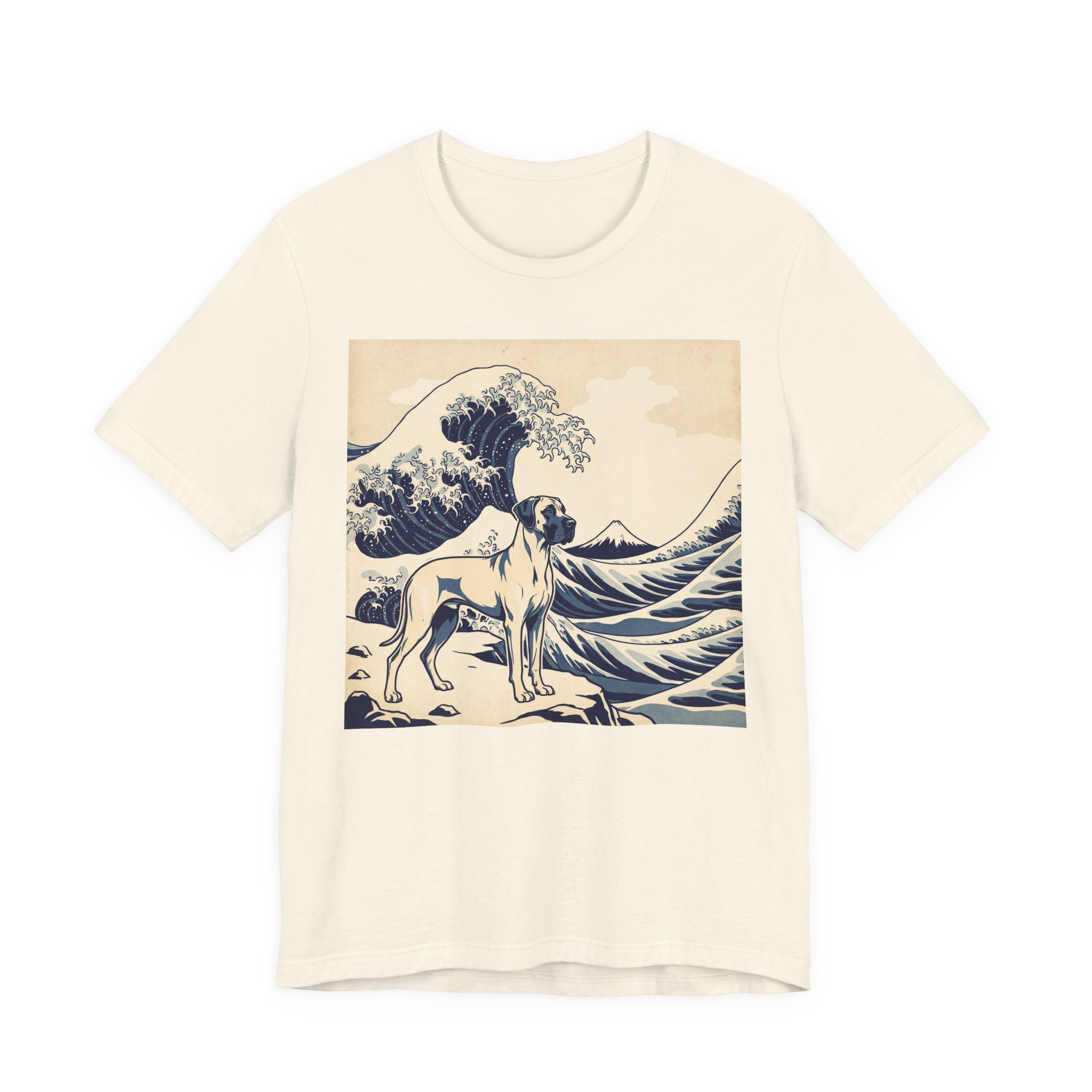 Hokusai Style Great Dane T-Shirt — Great Wave Art Print