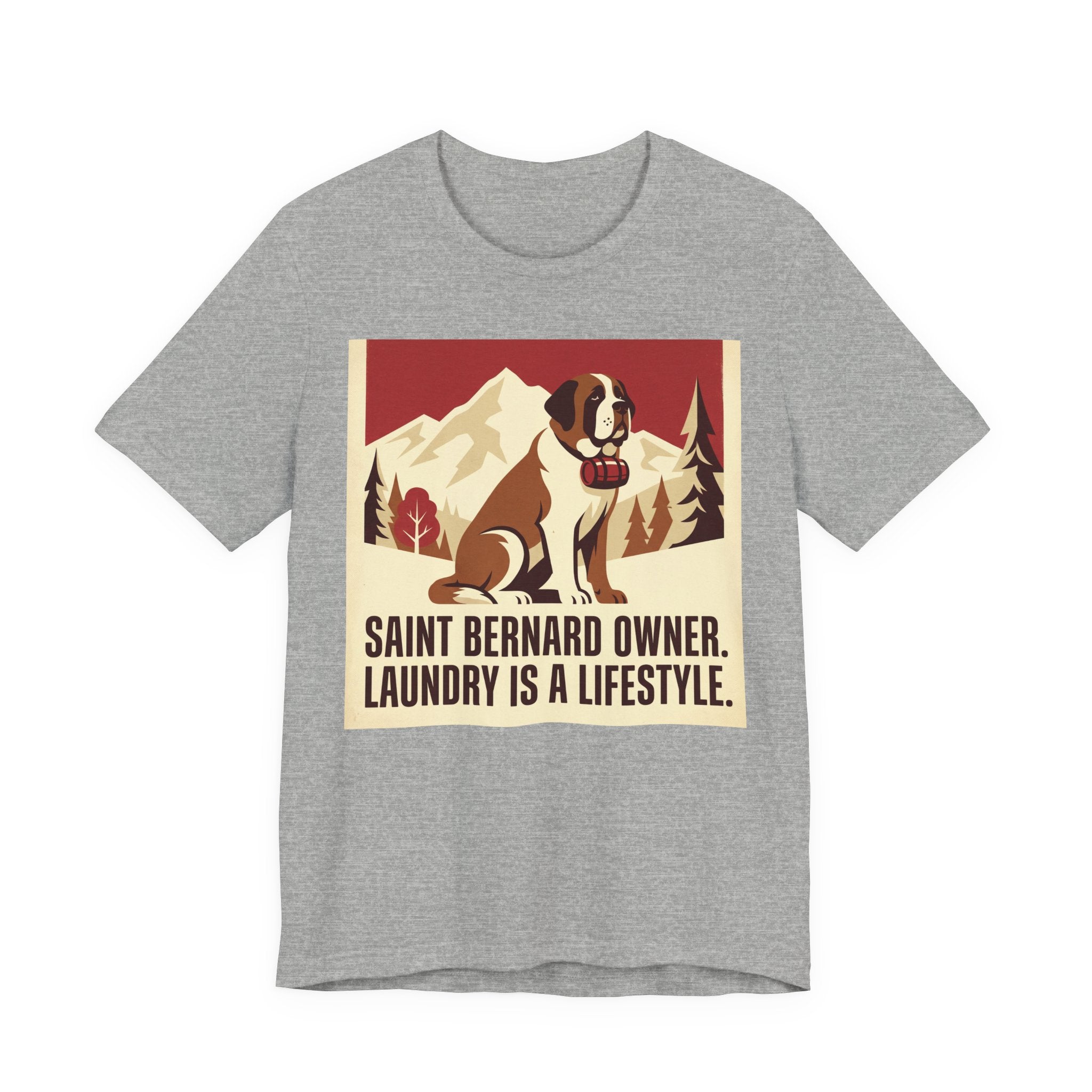 Saint Bernard T-Shirt — Laundry Is A Lifestyle Vintage Print