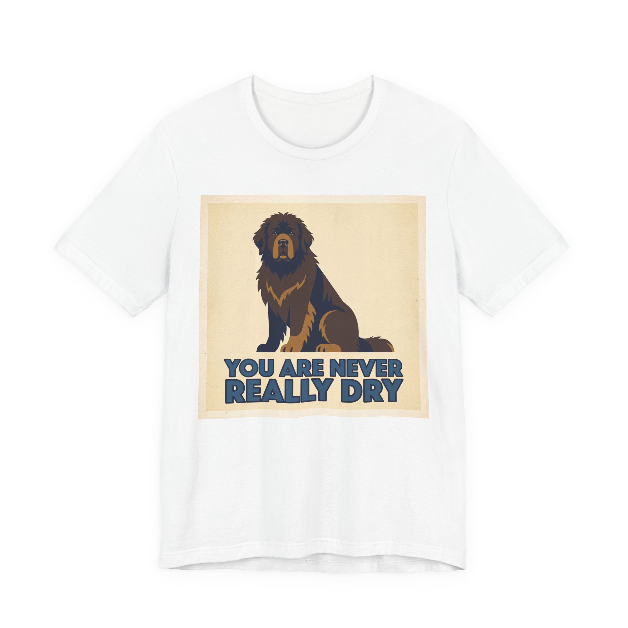 Newfoundland T-Shirt — You Are Never Really Dry Vintage Print