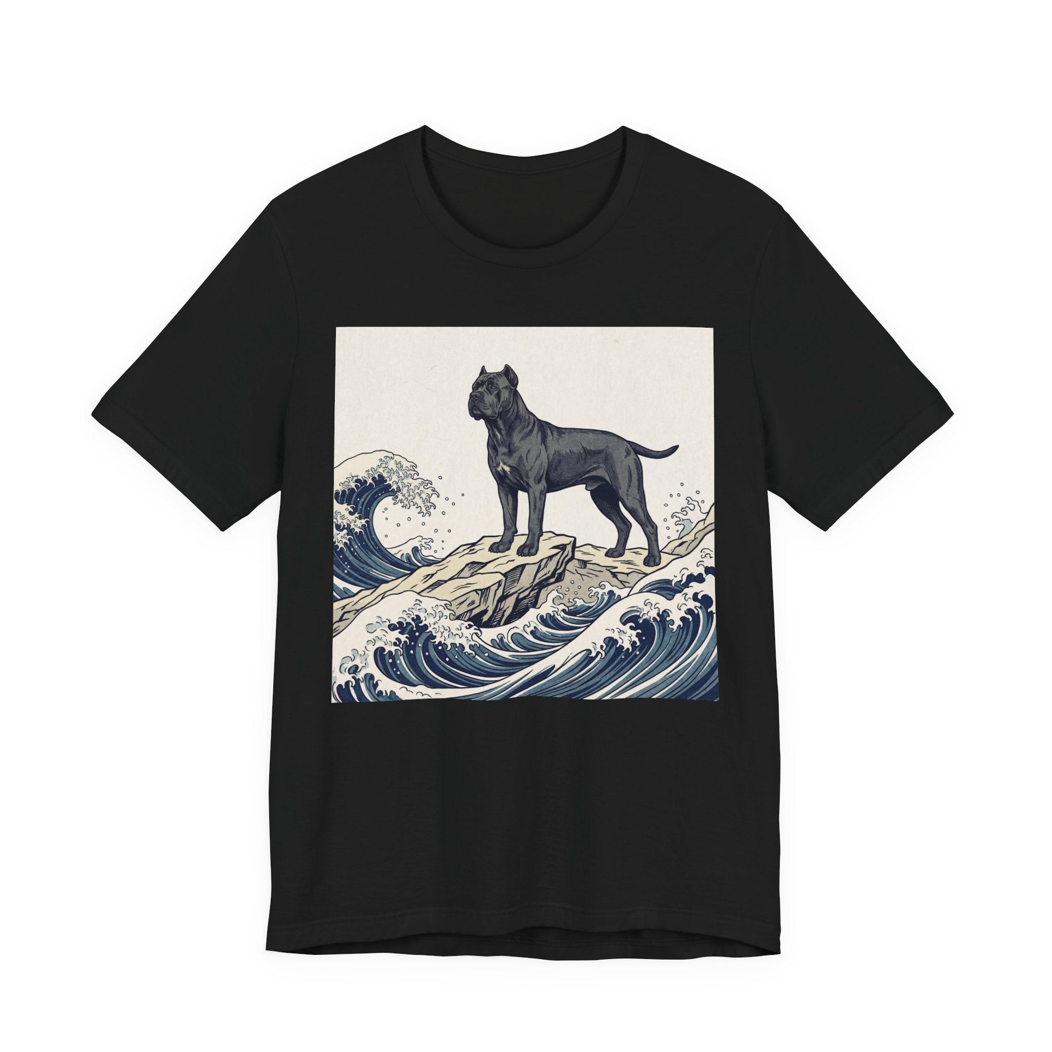 Hokusai Style Cane Corso T-Shirt — Great Wave Art Print