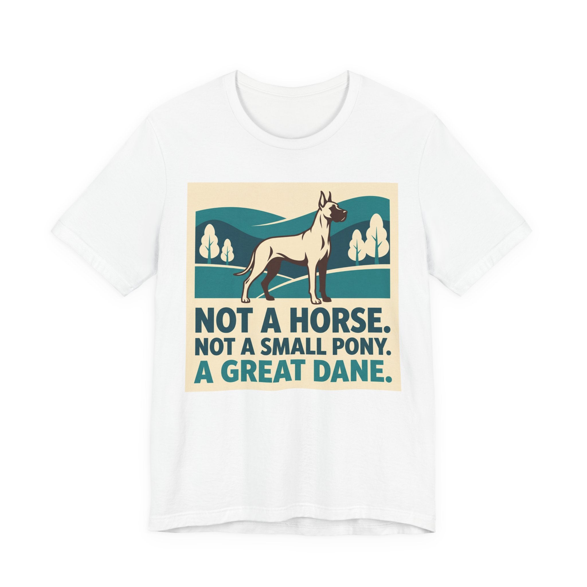 Great Dane Vintage Retro Art T-Shirt | Funny Dog Lover Gift