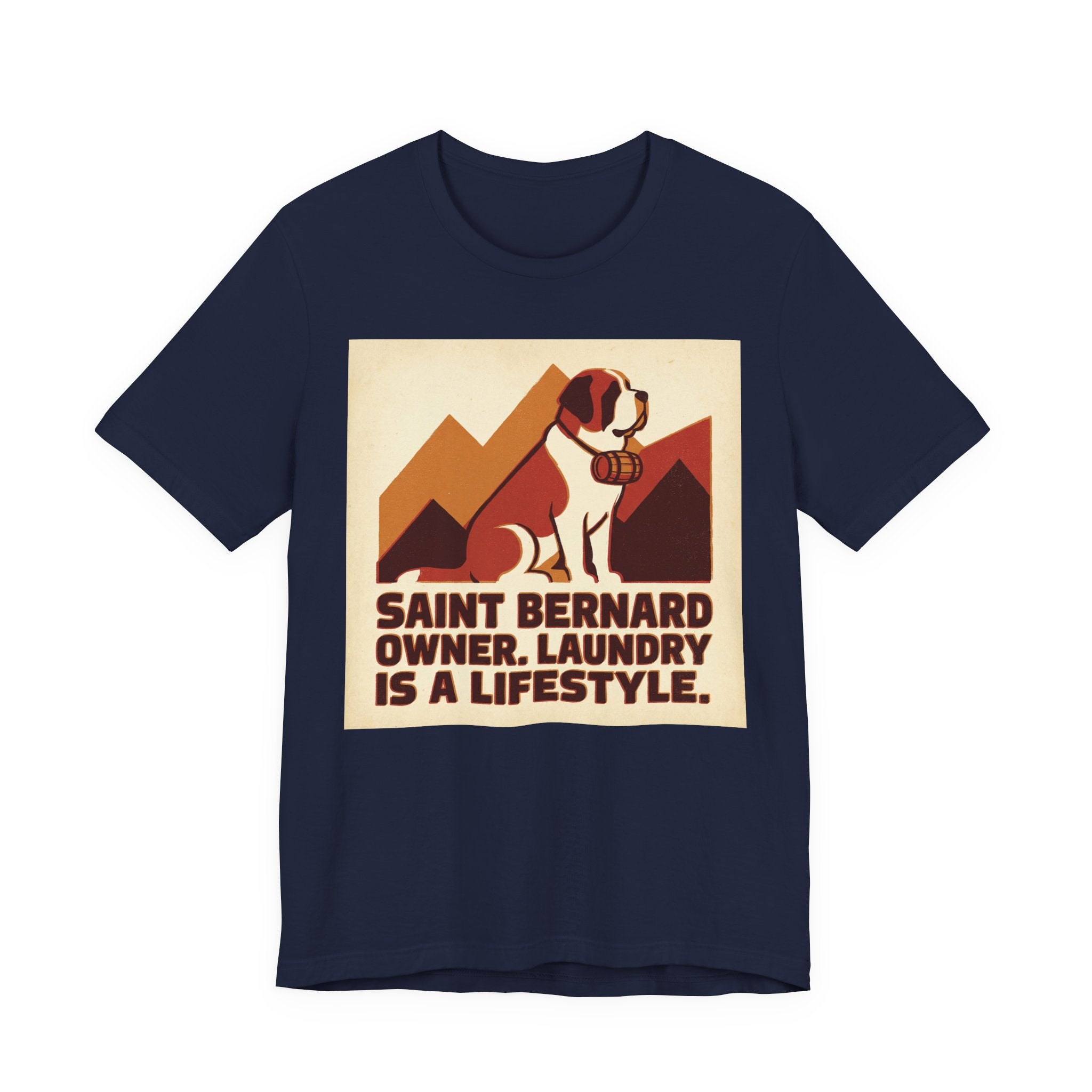 Saint Bernard T-Shirt — Laundry Is A Lifestyle Vintage Print