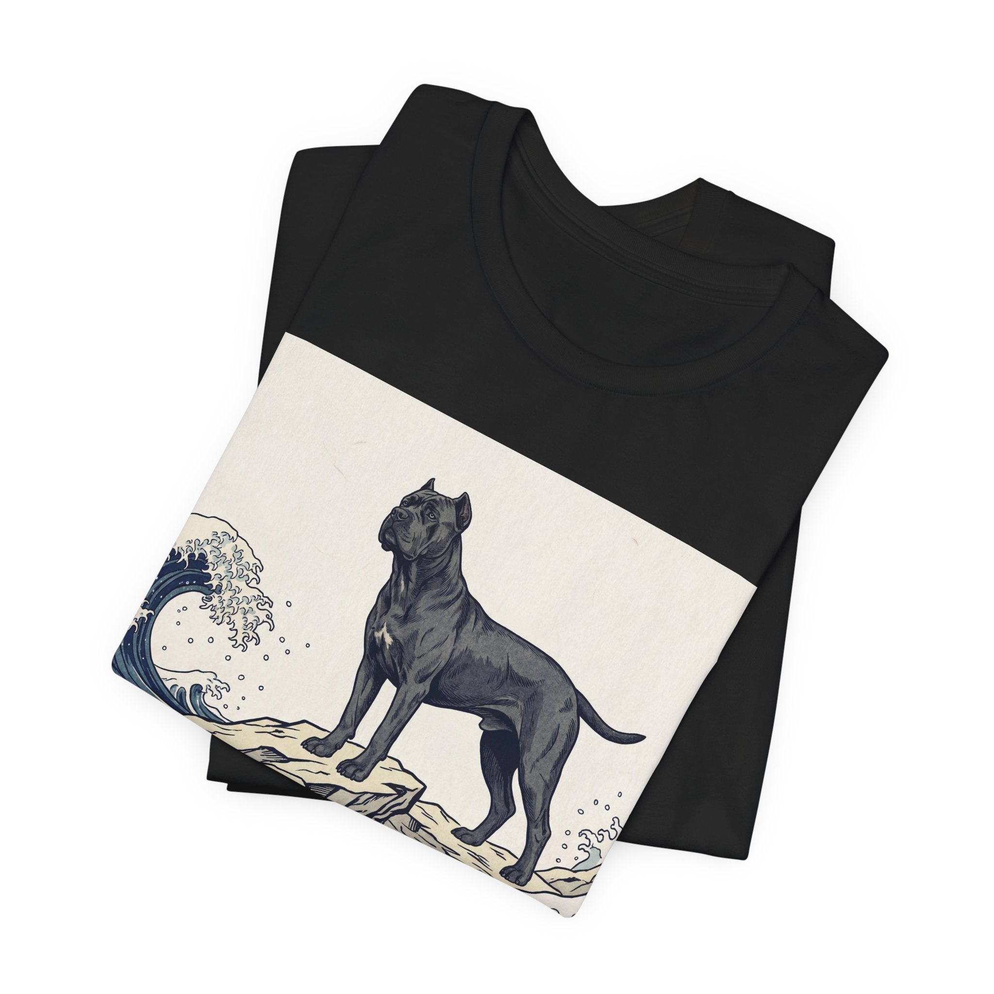 Hokusai Style Cane Corso T-Shirt — Great Wave Art Print